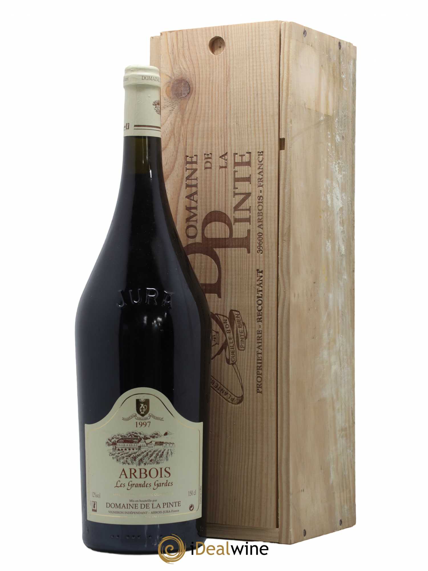 Arbois Les Grandes Gardes Domaine De La Pinte 1997 - Posten von 1 Magnum - 0