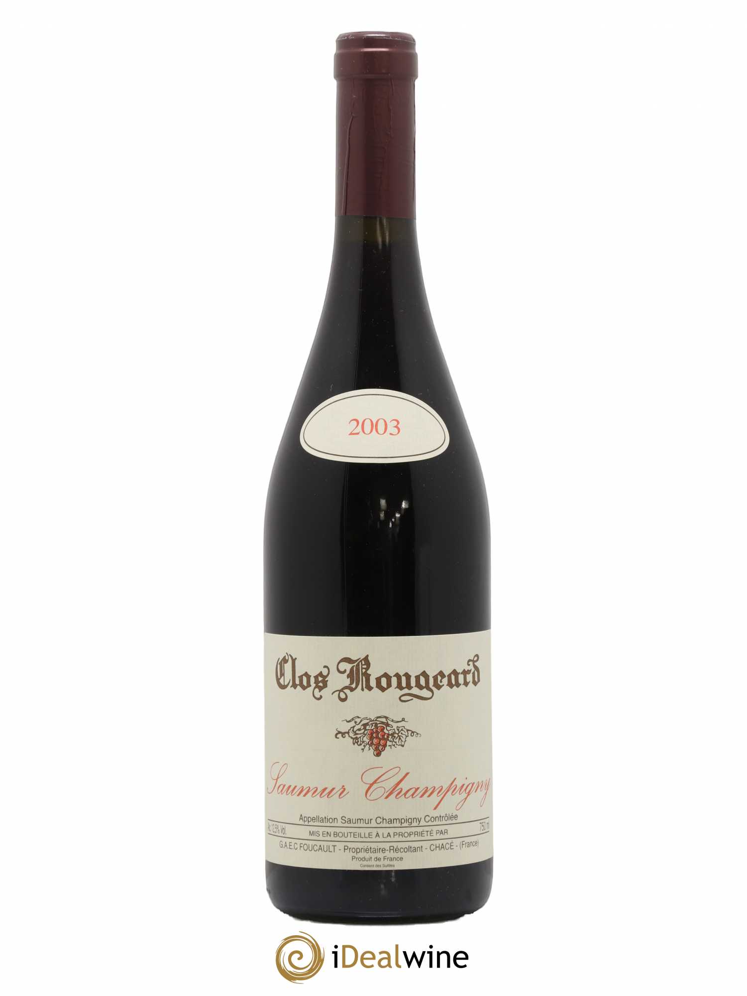 Saumur-Champigny Clos Rougeard 2003 - Posten von 1 Flasche - 0
