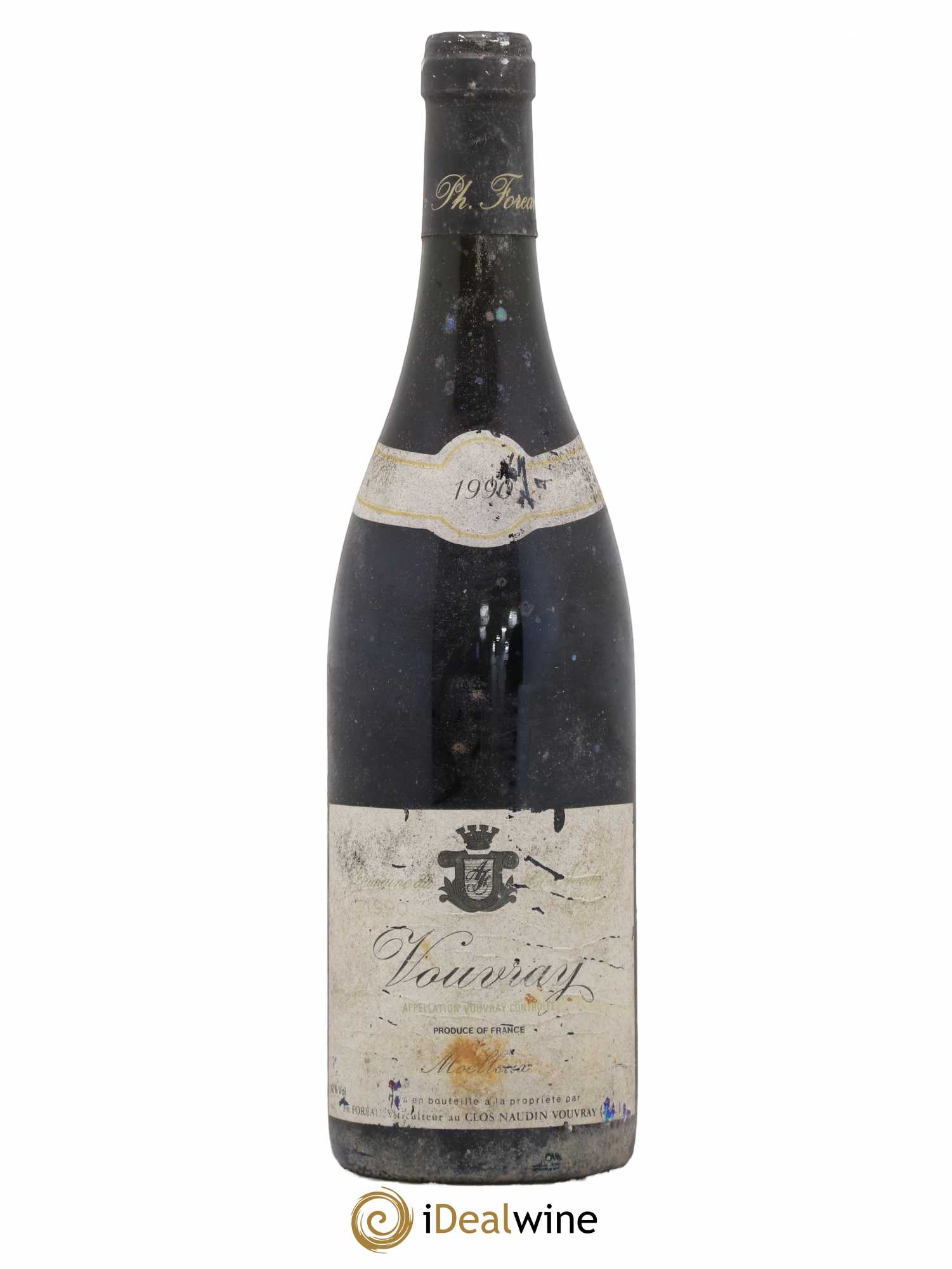 Vouvray Moelleux Clos Naudin - Philippe Foreau 1990 - Lotto di 1 bottiglia - 0