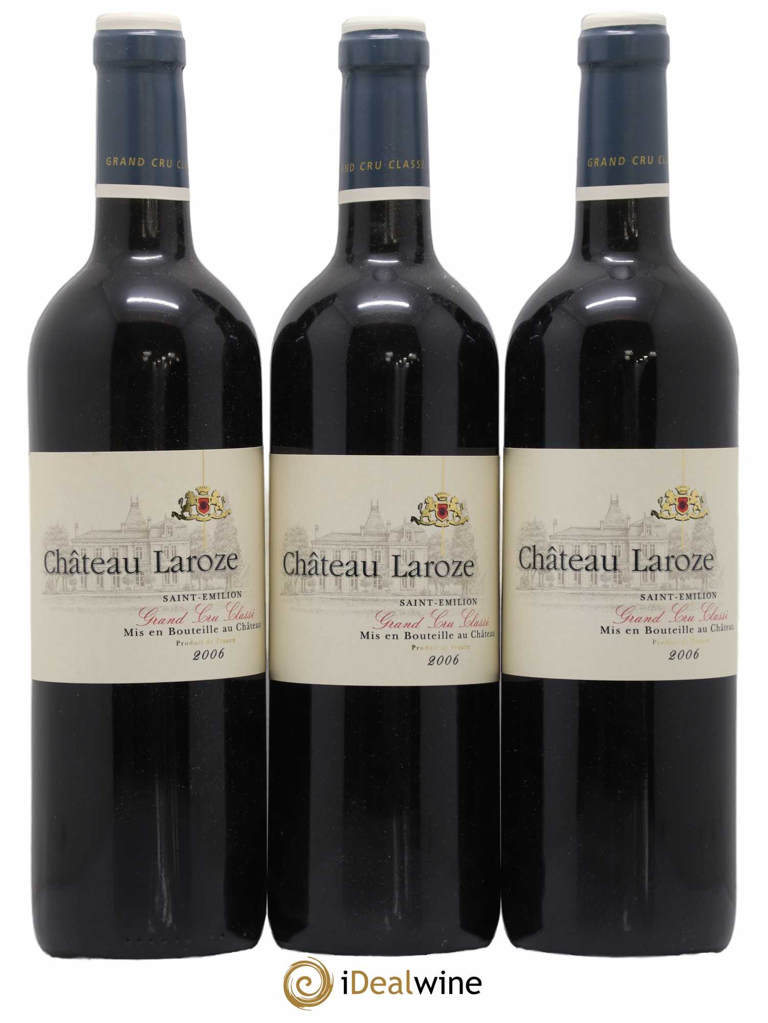 Château Laroze Grand Cru Classé 2006 - Lot de 12 bouteilles - 1