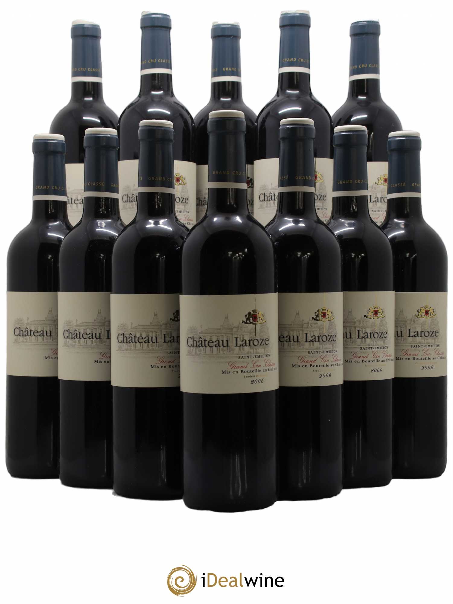 Château Laroze Grand Cru Classé 2006 - Lot de 12 bouteilles - 0