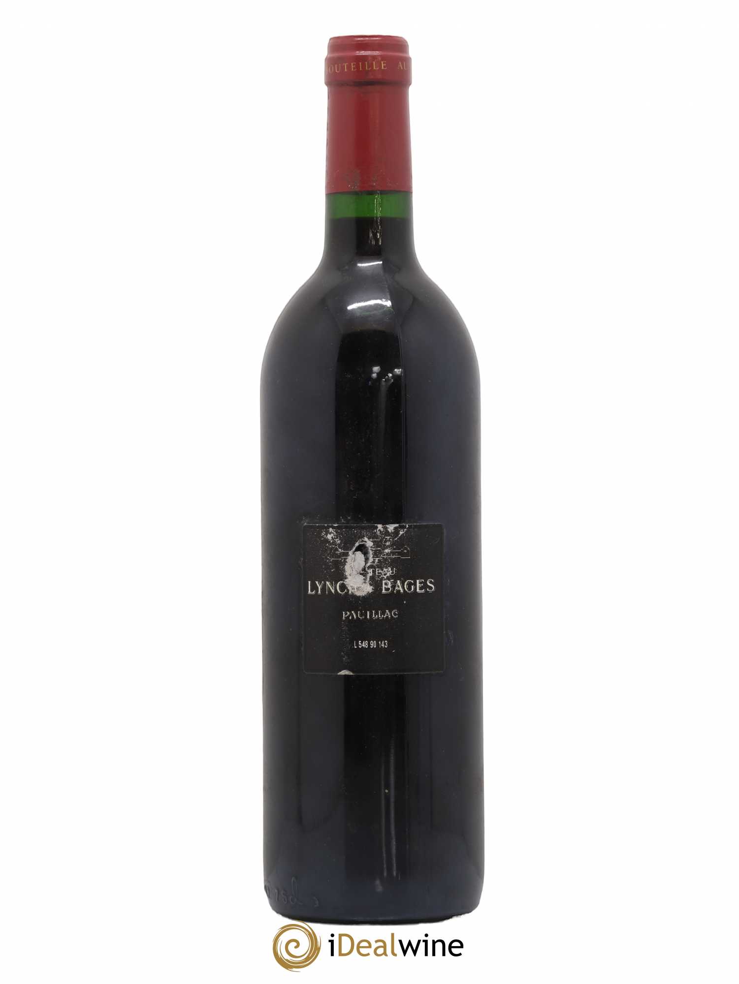 Château Lynch Bages 5ème Grand Cru Classé 1990 - Lot de 1 bouteille - 1