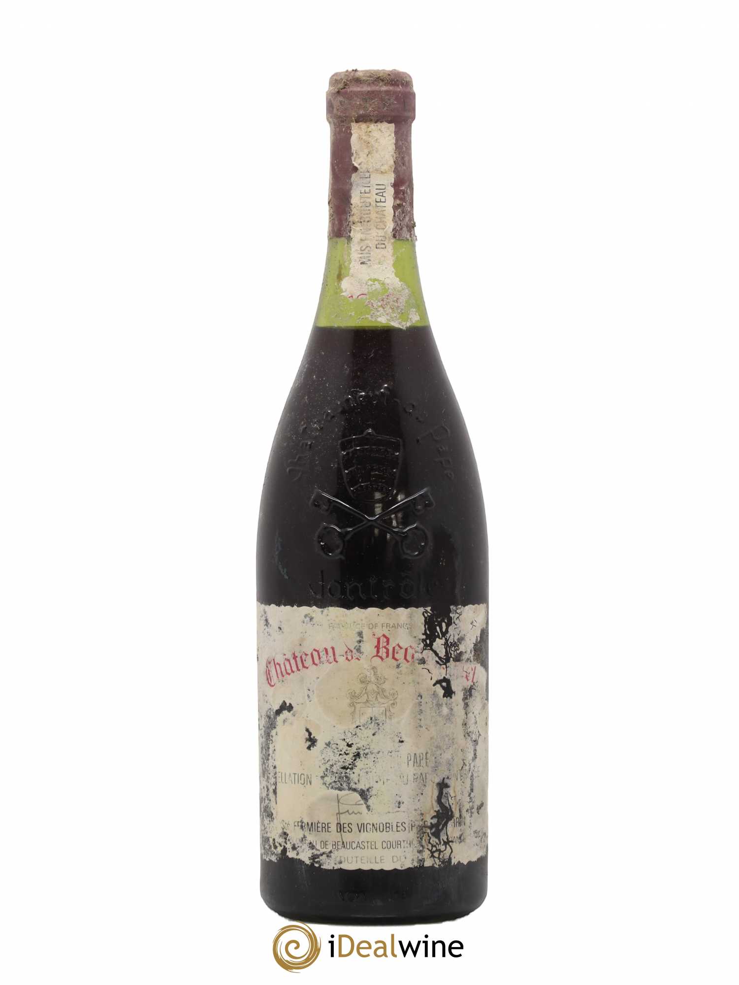 Châteauneuf-du-Pape Château de Beaucastel Famille Perrin 1988 - Lot de 1 bouteille - 0