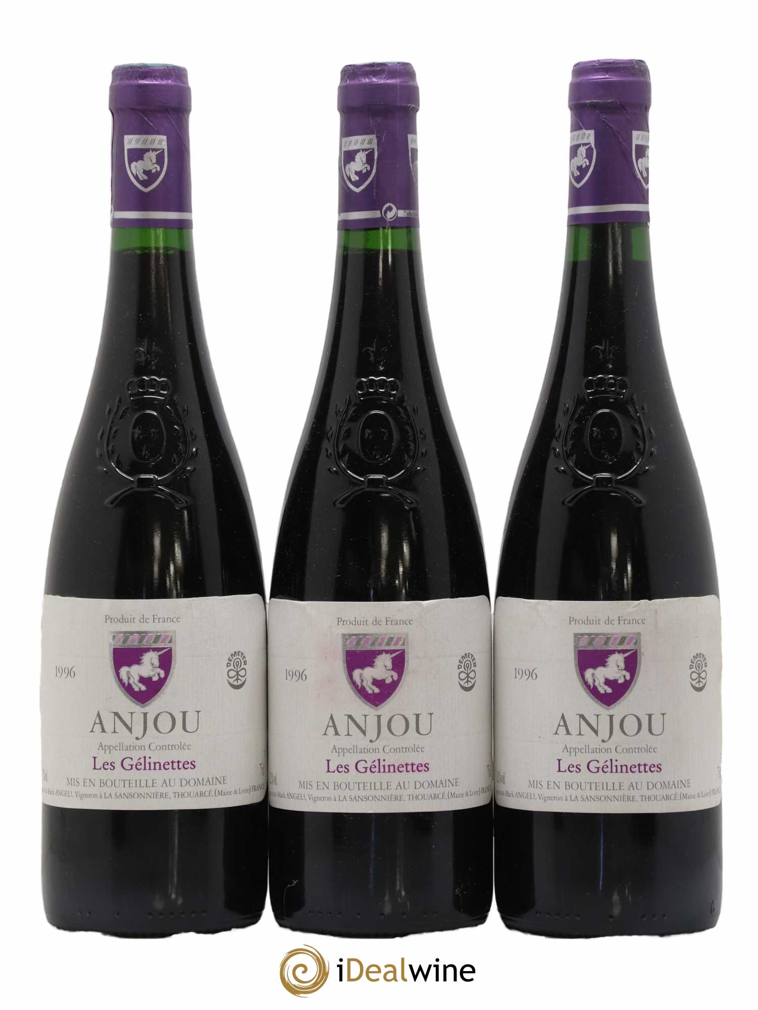 Vin de France Les Gélinettes Mark Angeli (Domaine) - Ferme de la Sansonnière 1996 - Lot de 6 bouteilles - 2