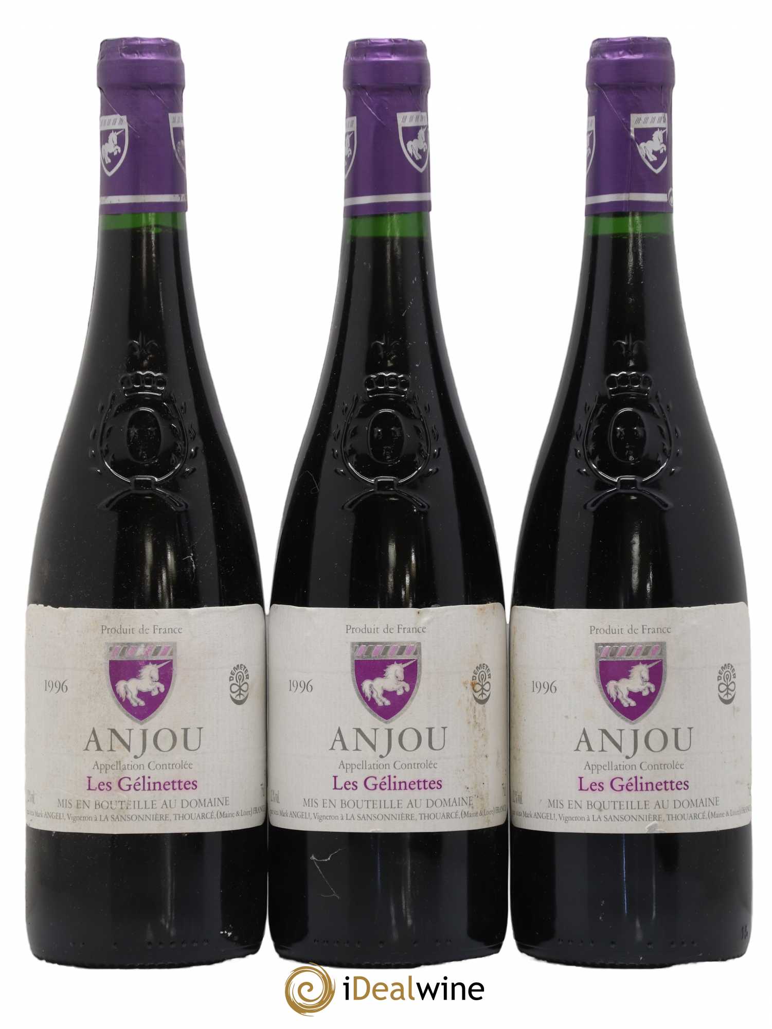 Vin de France Les Gélinettes Mark Angeli (Domaine) - Ferme de la Sansonnière 1996 - Lot de 6 bouteilles - 2