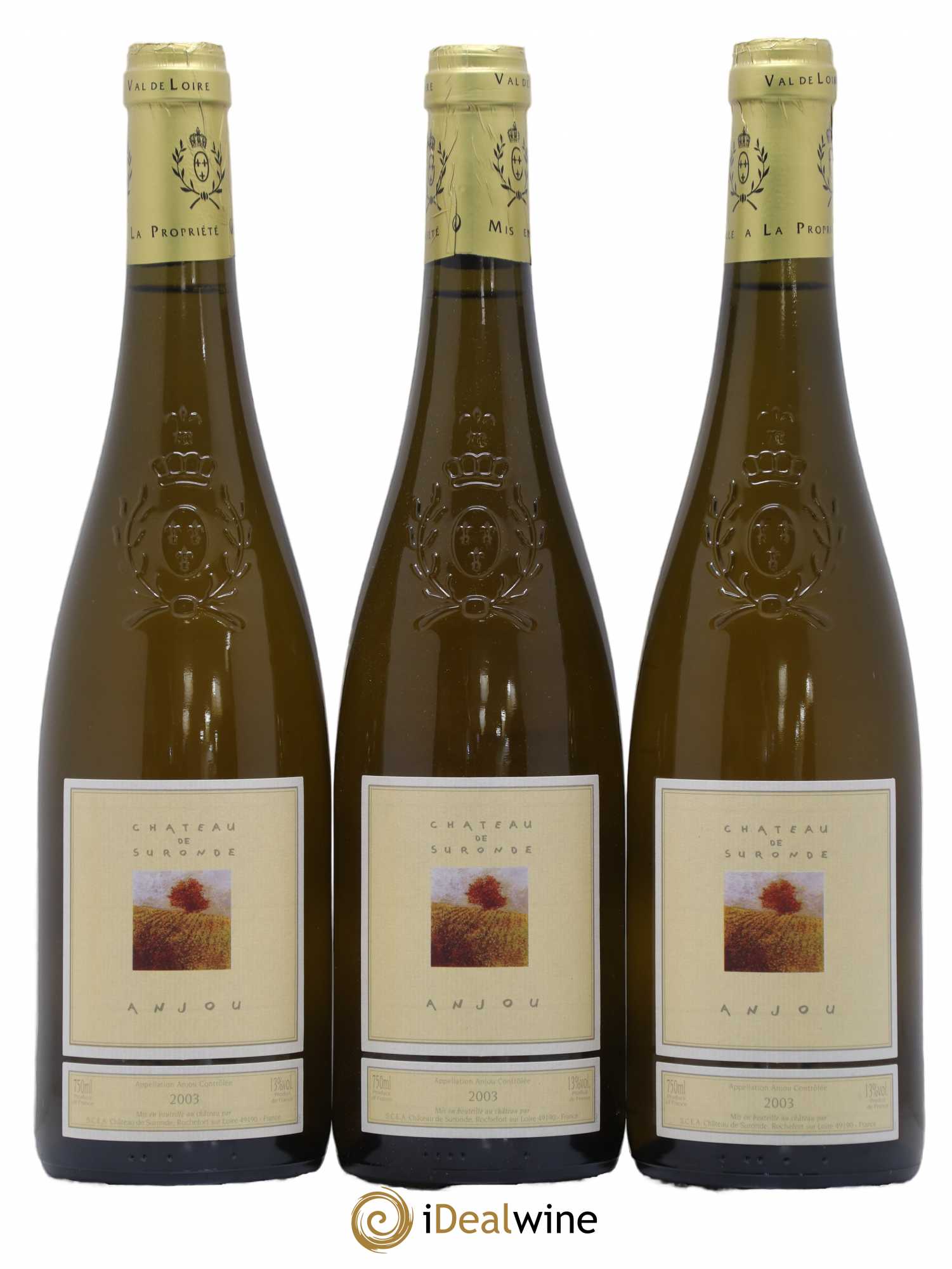 Anjou Suronde 2003 - Posten von 3 Flaschen - 0