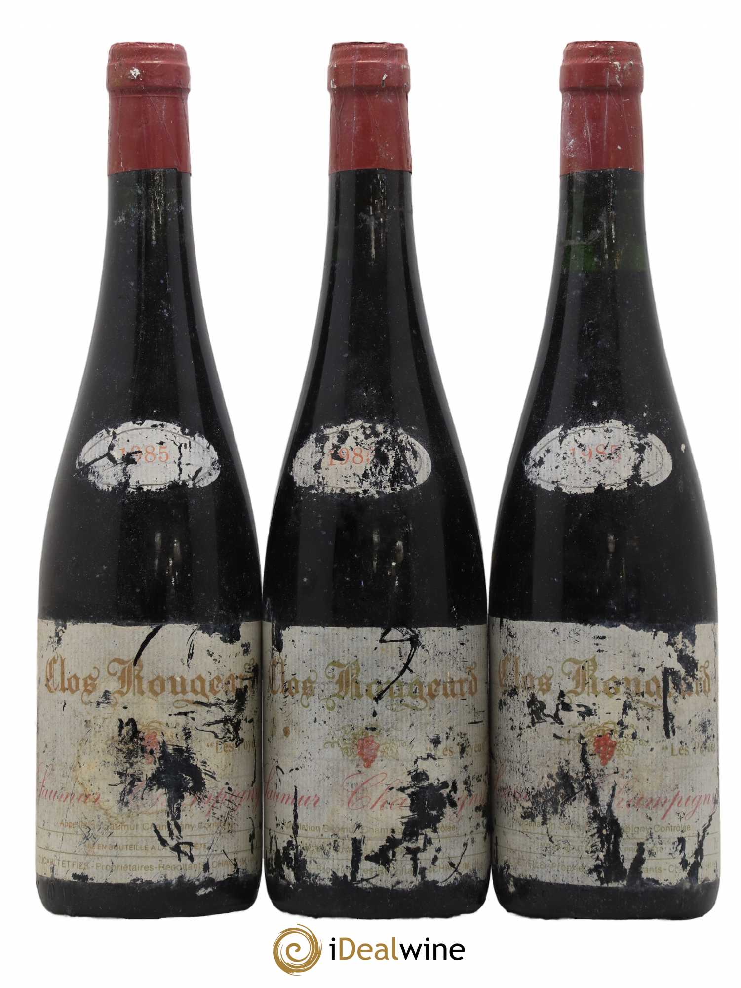 Saumur-Champigny Les Poyeux Clos Rougeard 1985 - Lot de 3 bouteilles - 0