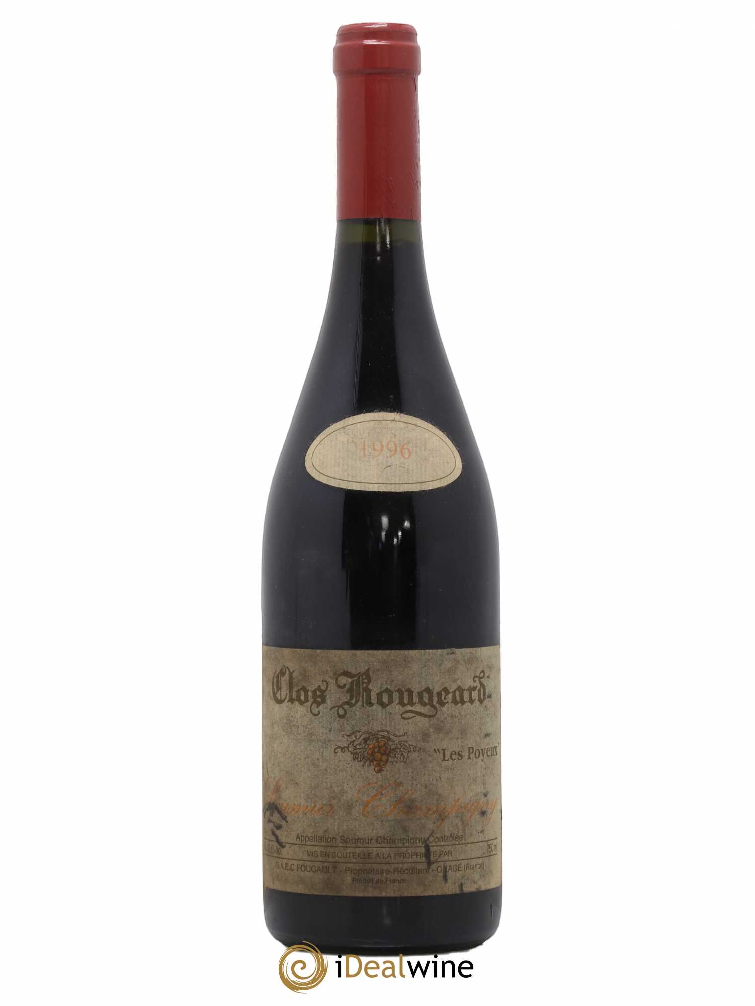 Saumur-Champigny Les Poyeux Clos Rougeard 1996 - Lot de 1 bouteille - 0