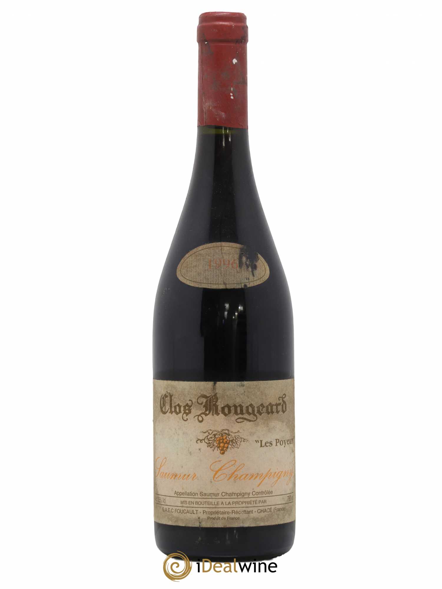Saumur-Champigny Les Poyeux Clos Rougeard 1996 - Lot de 1 bouteille - 0