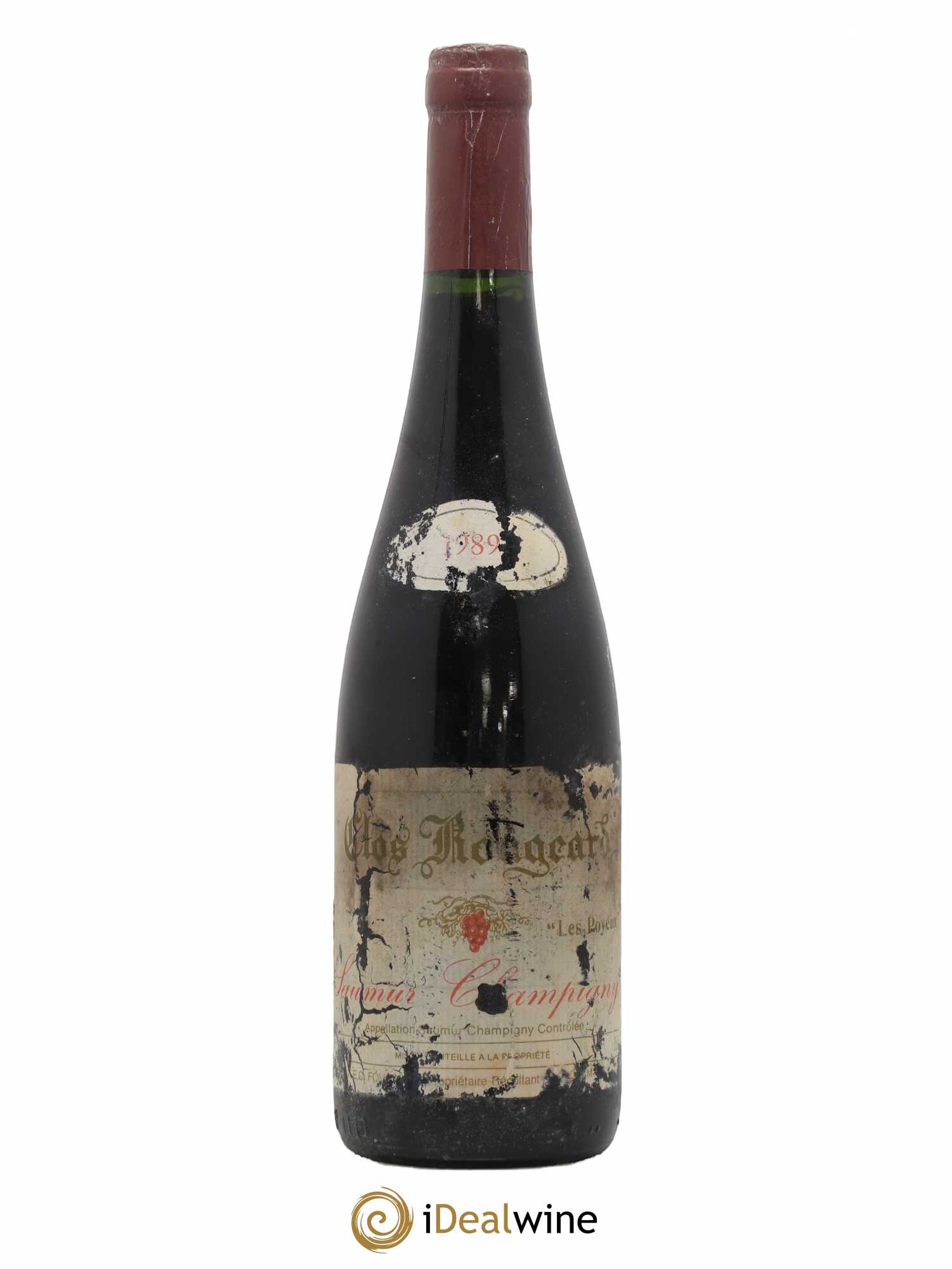 Saumur-Champigny Les Poyeux Clos Rougeard 1989 - Lot de 1 bouteille - 0