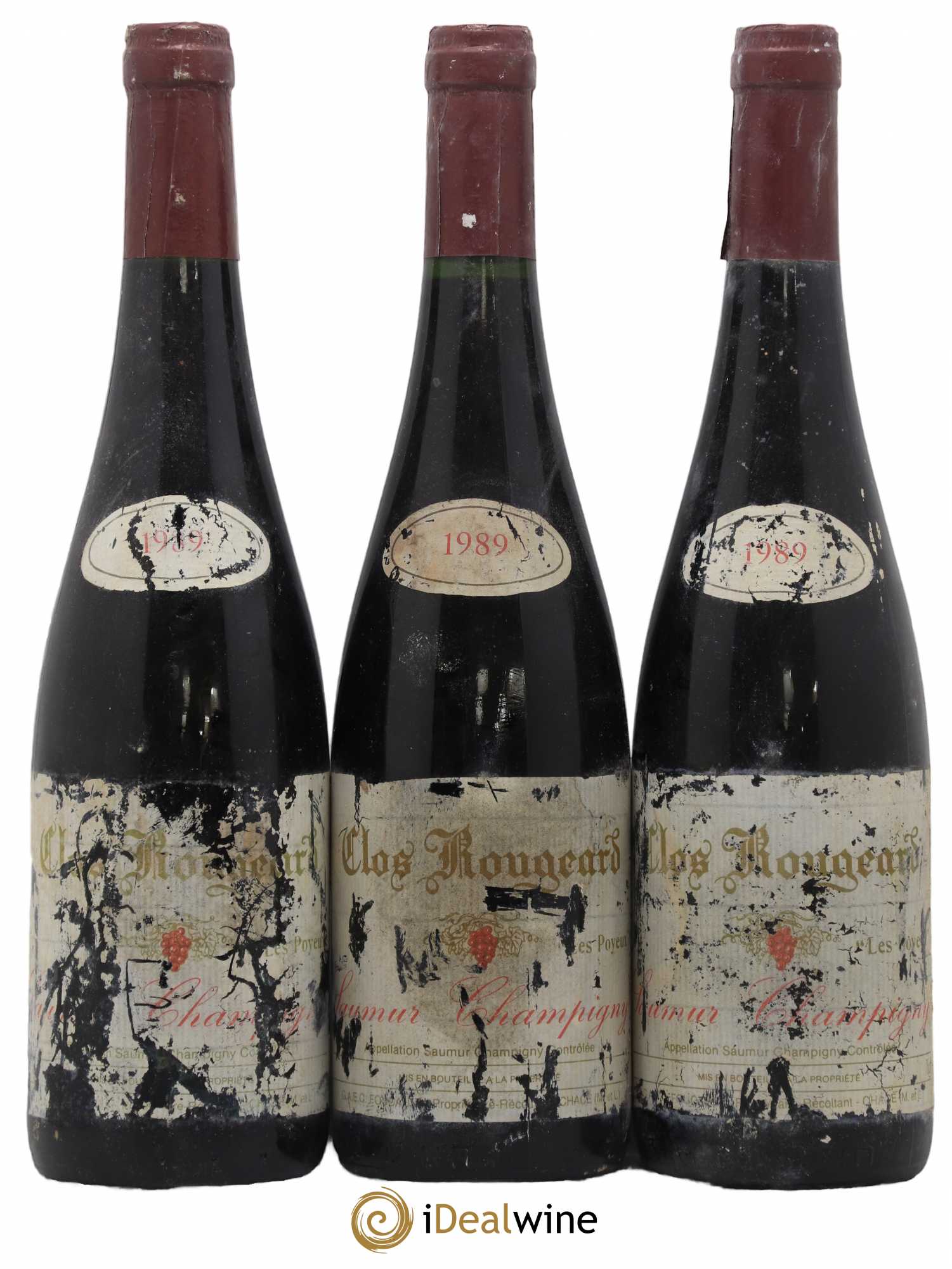 Saumur-Champigny Les Poyeux Clos Rougeard 1989 - Lot de 3 bouteilles - 0