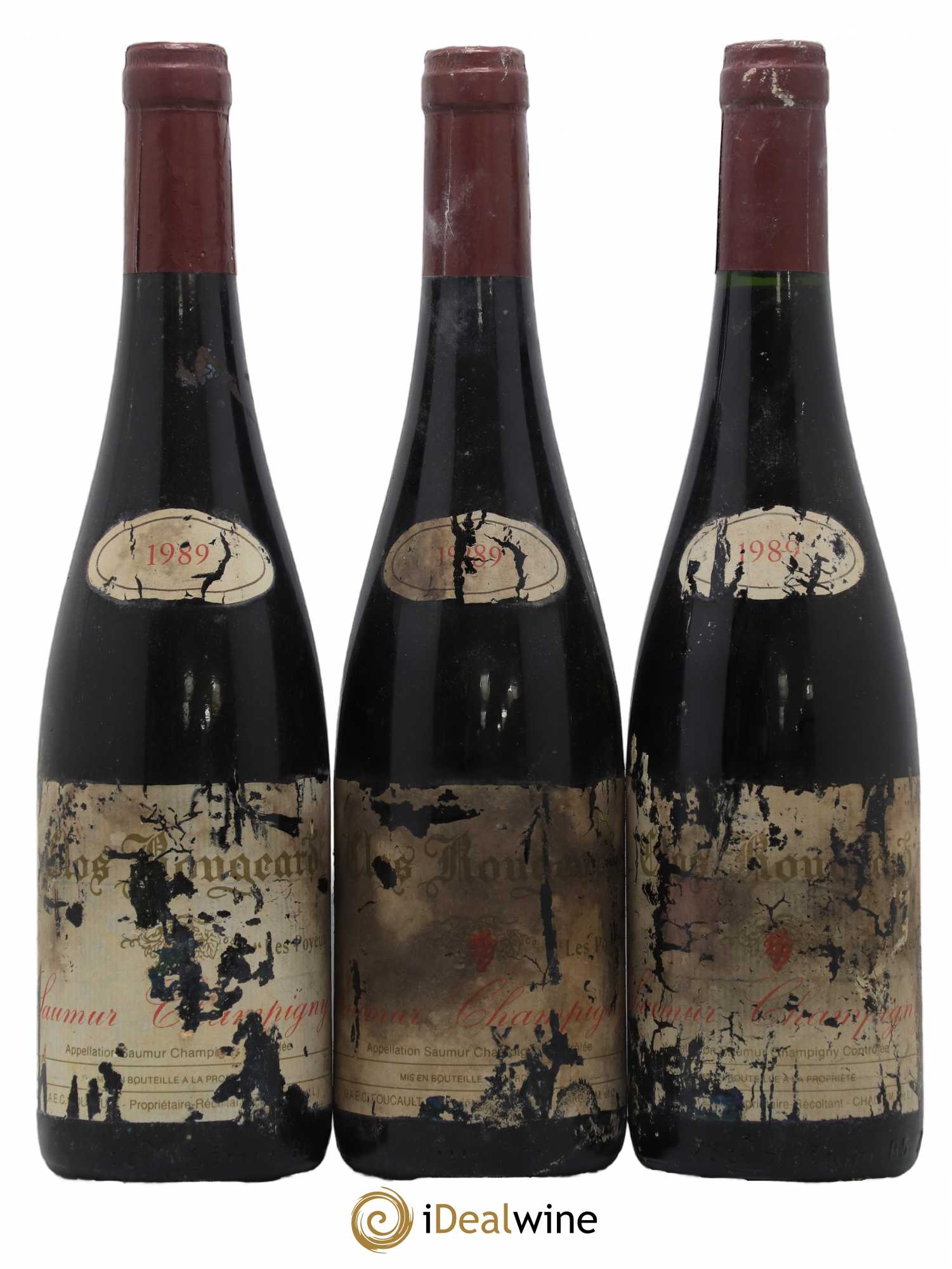 Saumur-Champigny Les Poyeux Clos Rougeard 1989 - Lot de 3 bouteilles - 0