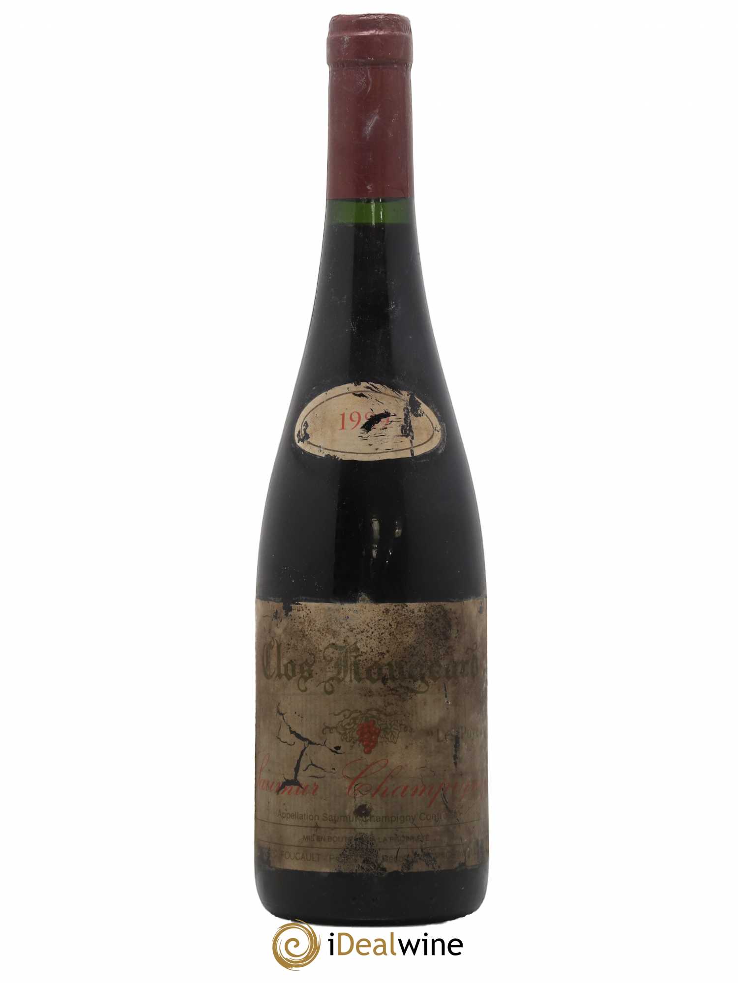 Saumur-Champigny Les Poyeux Clos Rougeard 1989 - Lot de 1 bouteille - 0