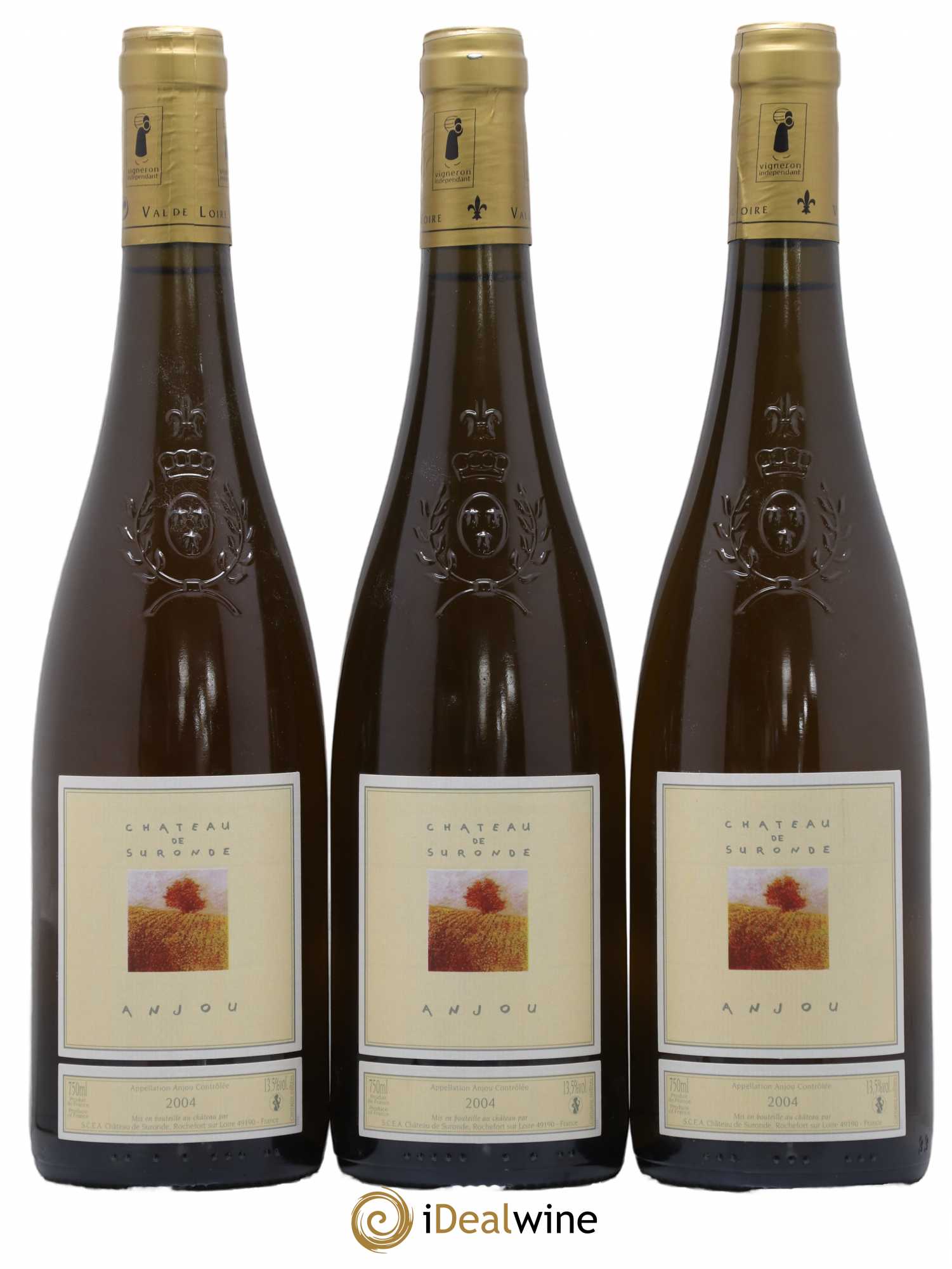 Anjou Suronde 2004 - Posten von 3 Flaschen - 0