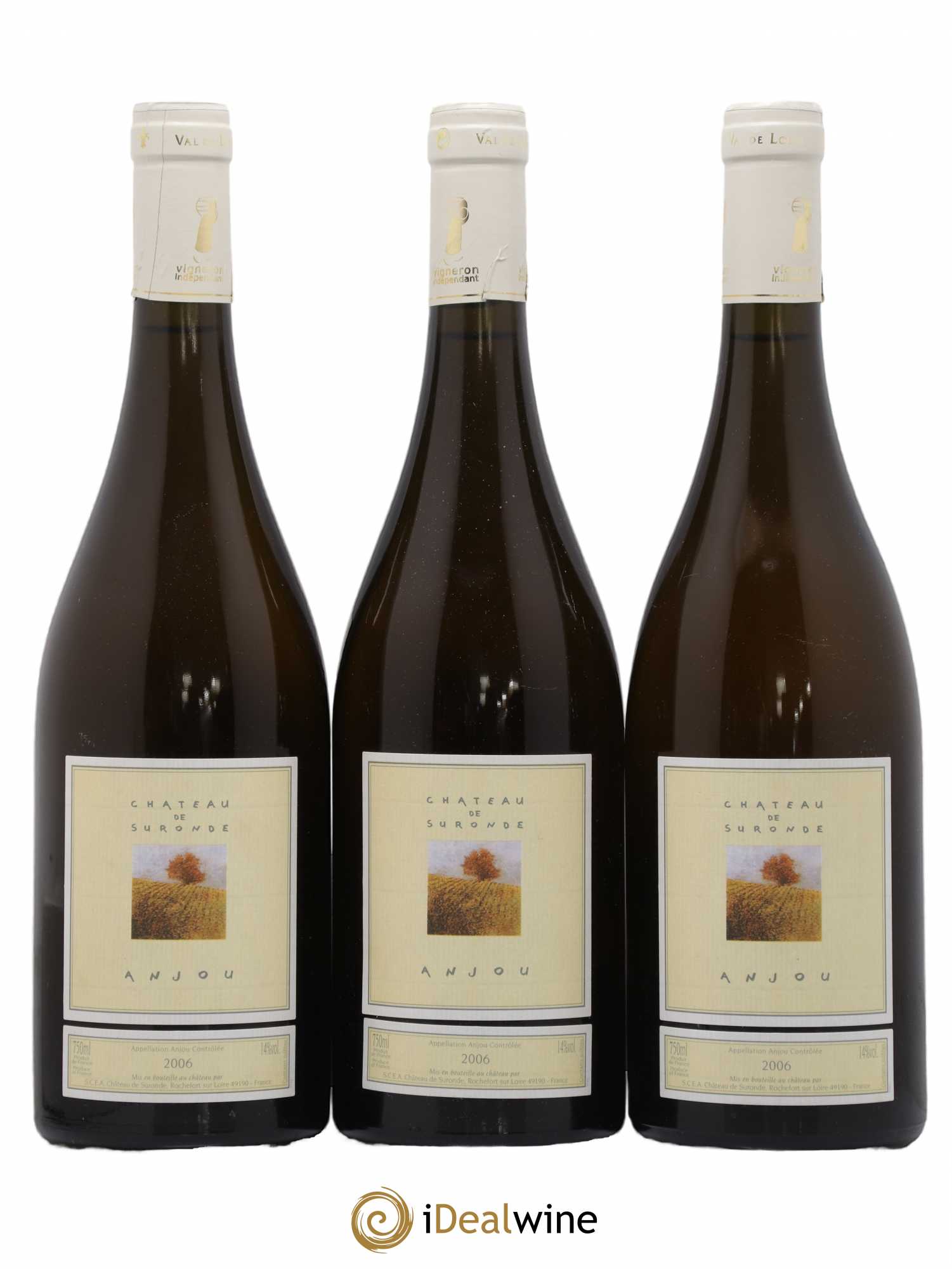 Anjou Suronde 2006 - Posten von 3 Flaschen - 0