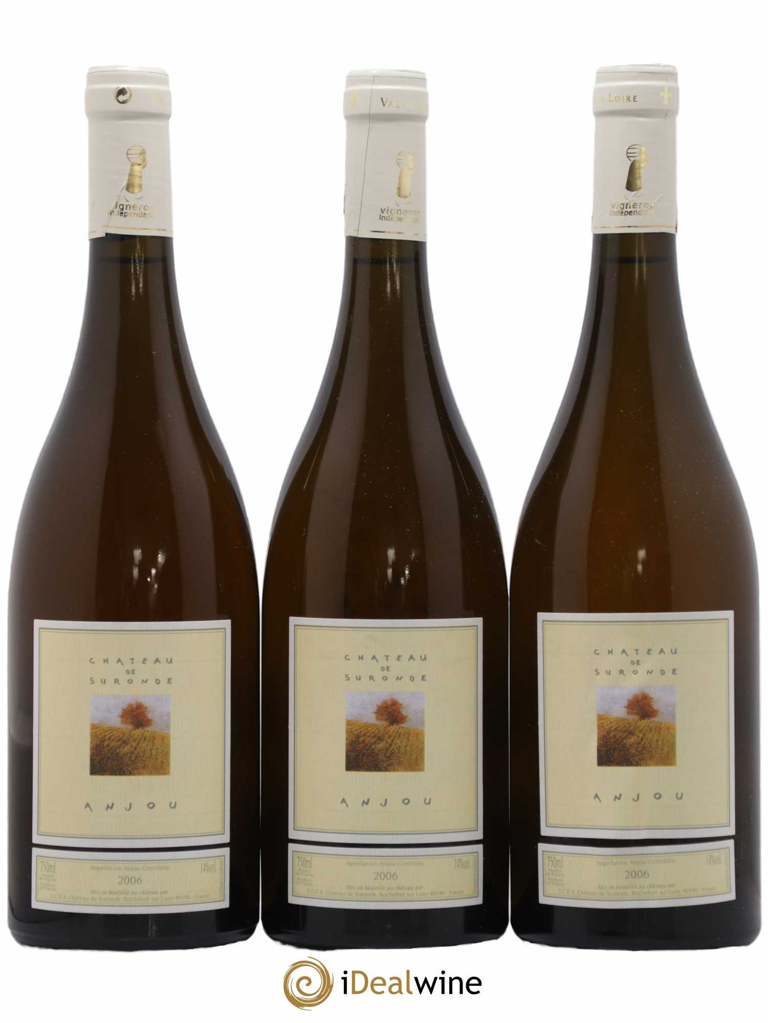 Anjou Suronde 2006 - Posten von 3 Flaschen - 0