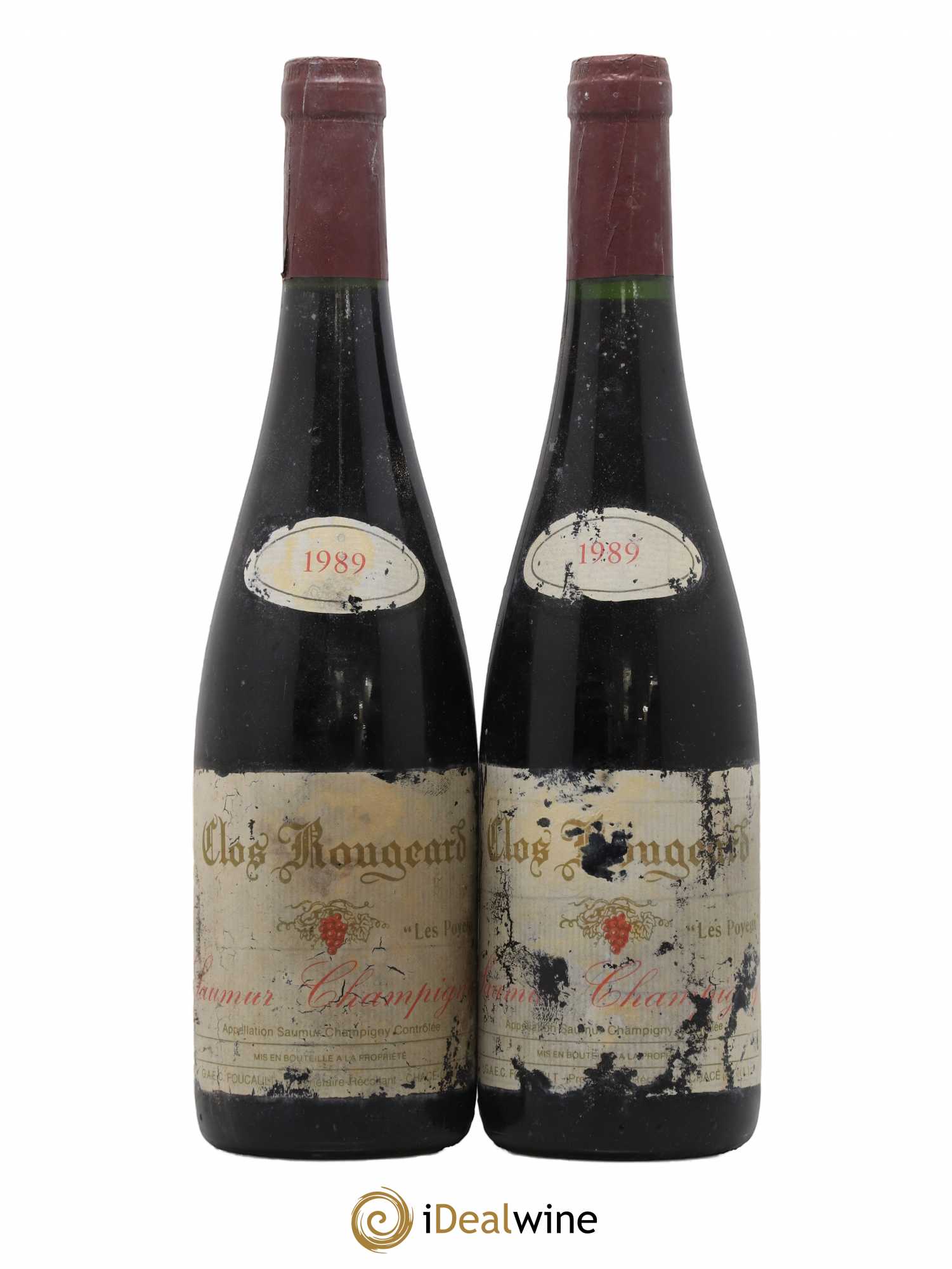Saumur-Champigny Les Poyeux Clos Rougeard 1989 - Lot de 2 bouteilles - 0