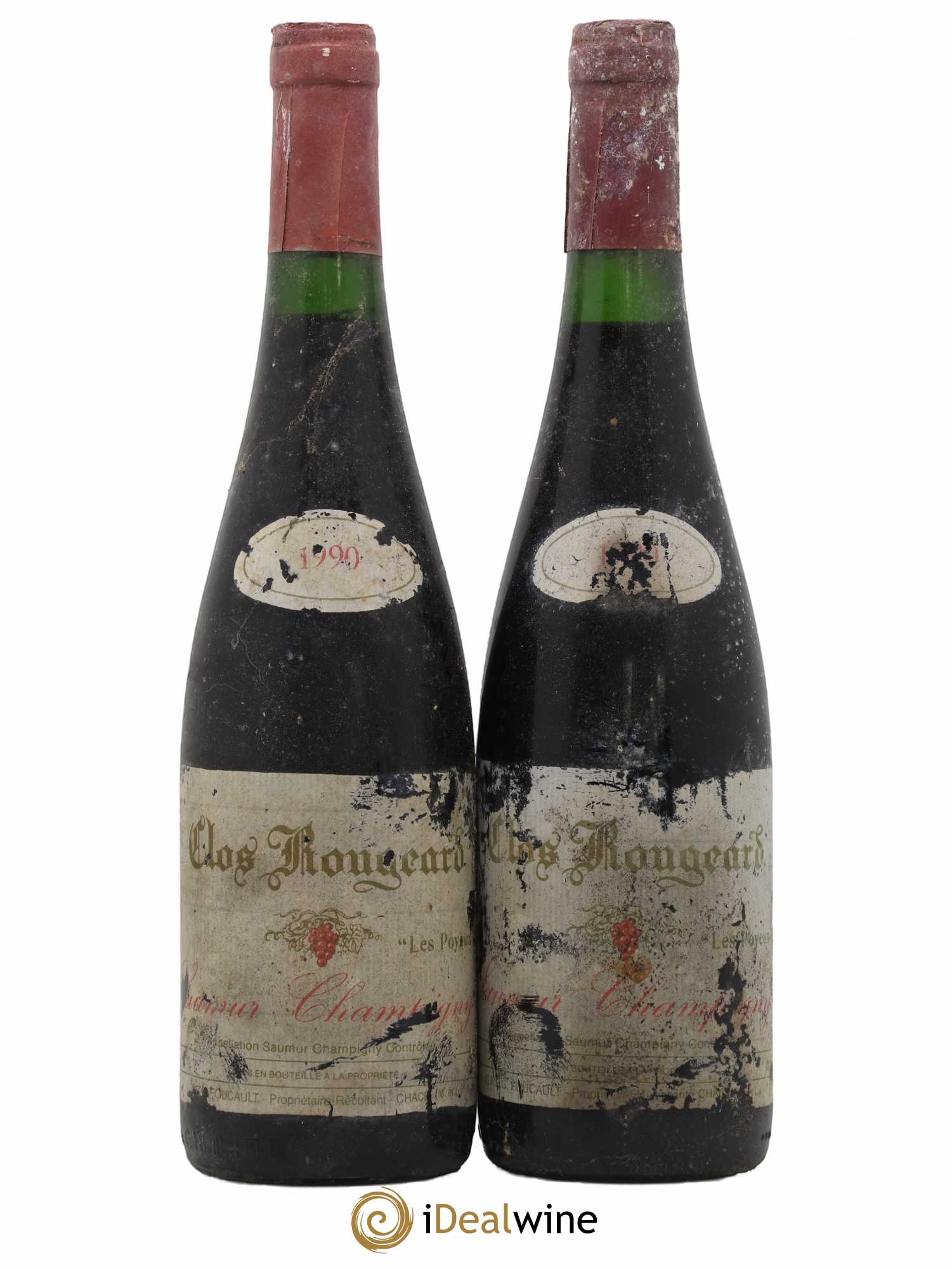 Saumur-Champigny Les Poyeux Clos Rougeard 1990 - Lot de 2 bouteilles - 0