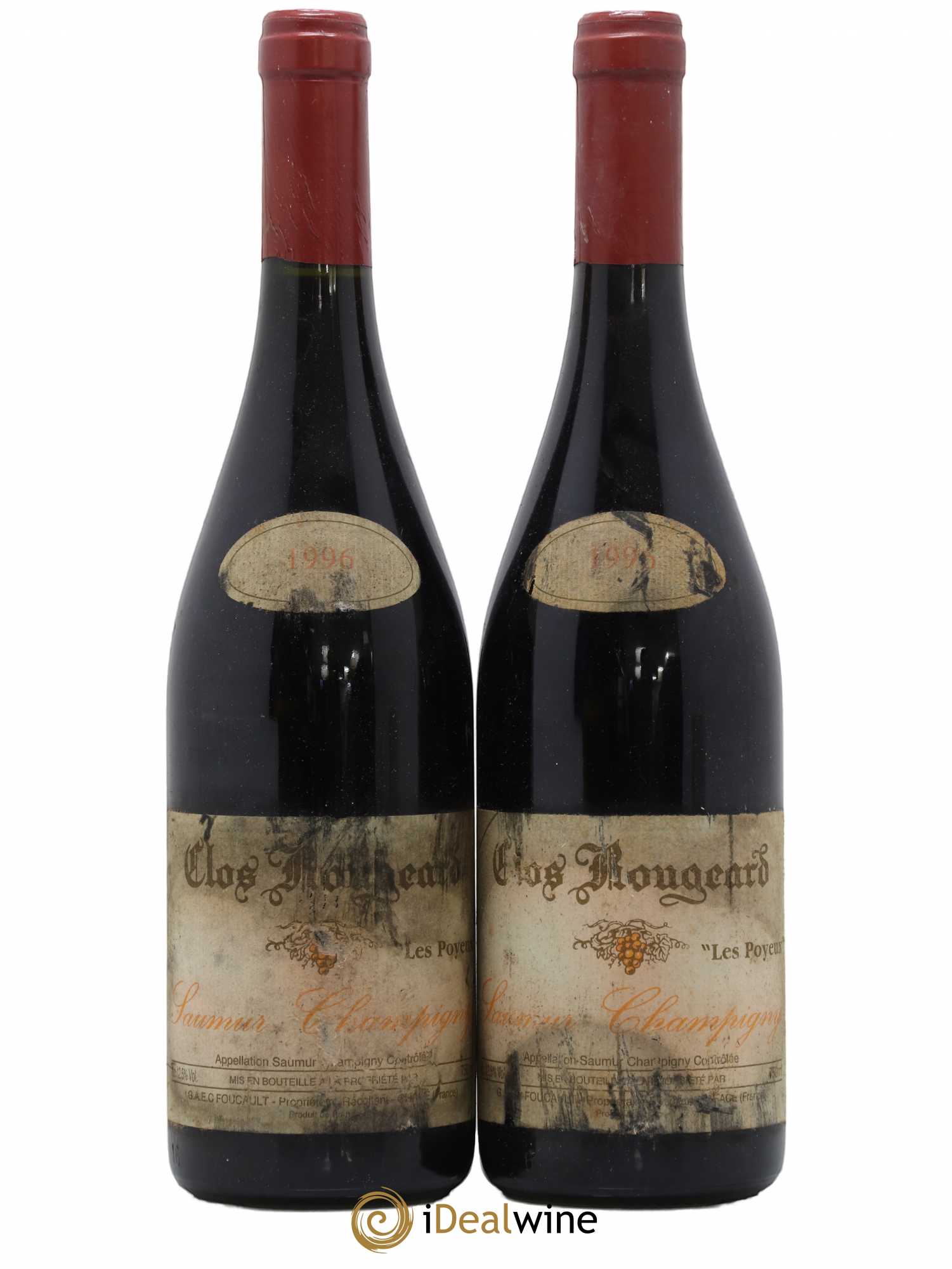 Saumur-Champigny Les Poyeux Clos Rougeard 1996 - Lot de 2 bouteilles - 0