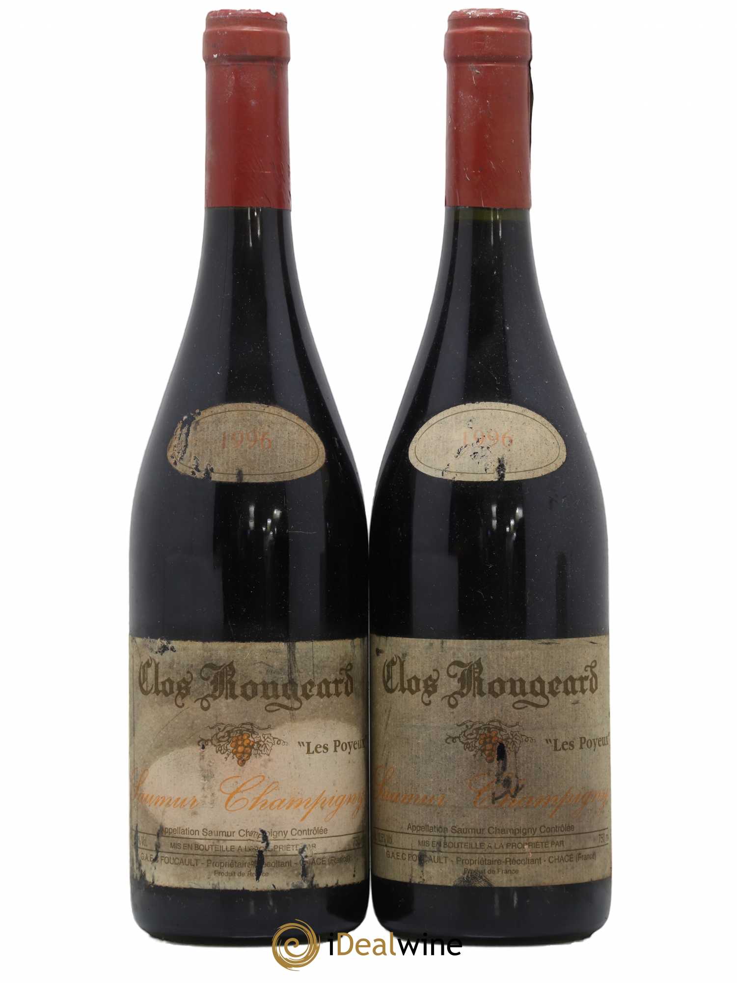 Saumur-Champigny Les Poyeux Clos Rougeard 1996 - Lot de 2 bouteilles - 0