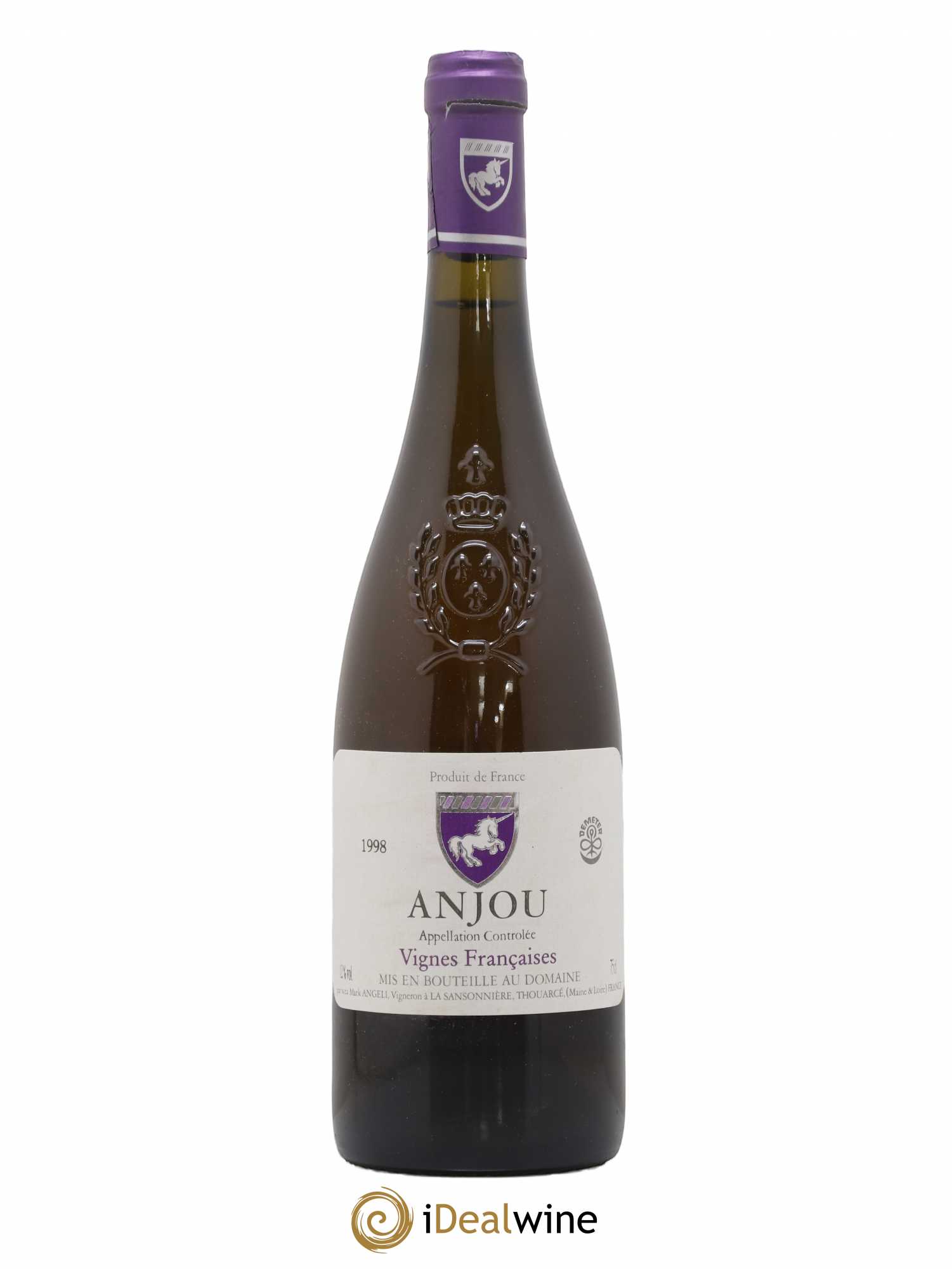Anjou Vignes françaises Mark Angeli (Domaine) - Ferme de la Sansonnière 1998 - Lot de 1 bouteille - 0