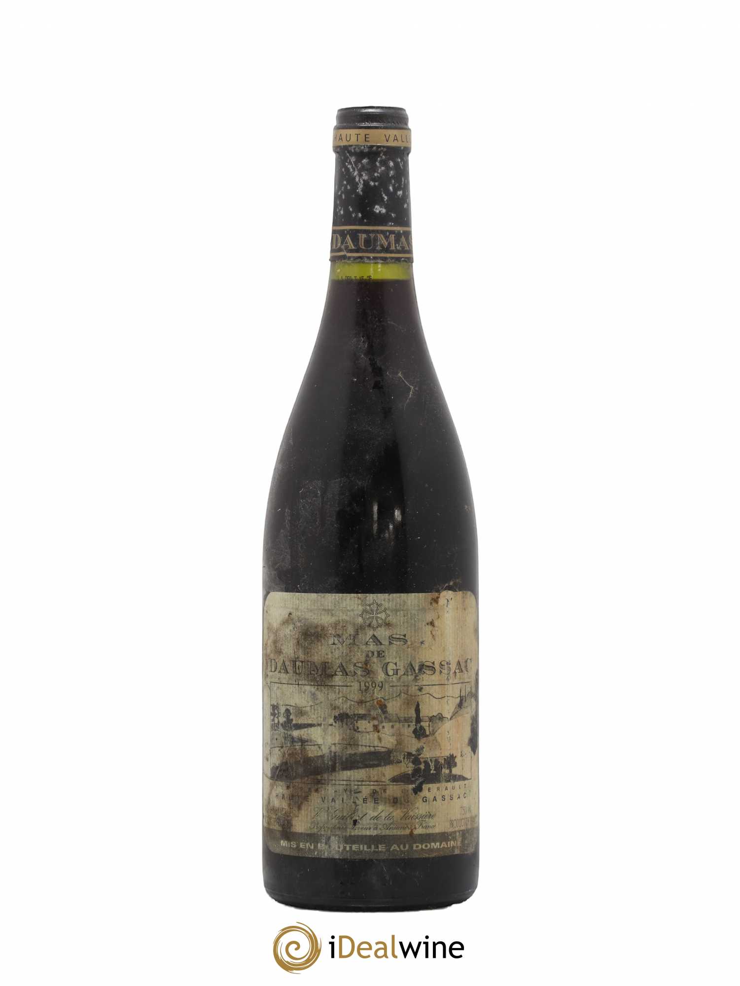 Saint-Guilhem-le-Désert - Cité d'Aniane Mas Daumas Gassac Famille Guibert de La Vaissière 1999 - Lot de 1 bouteille - 0