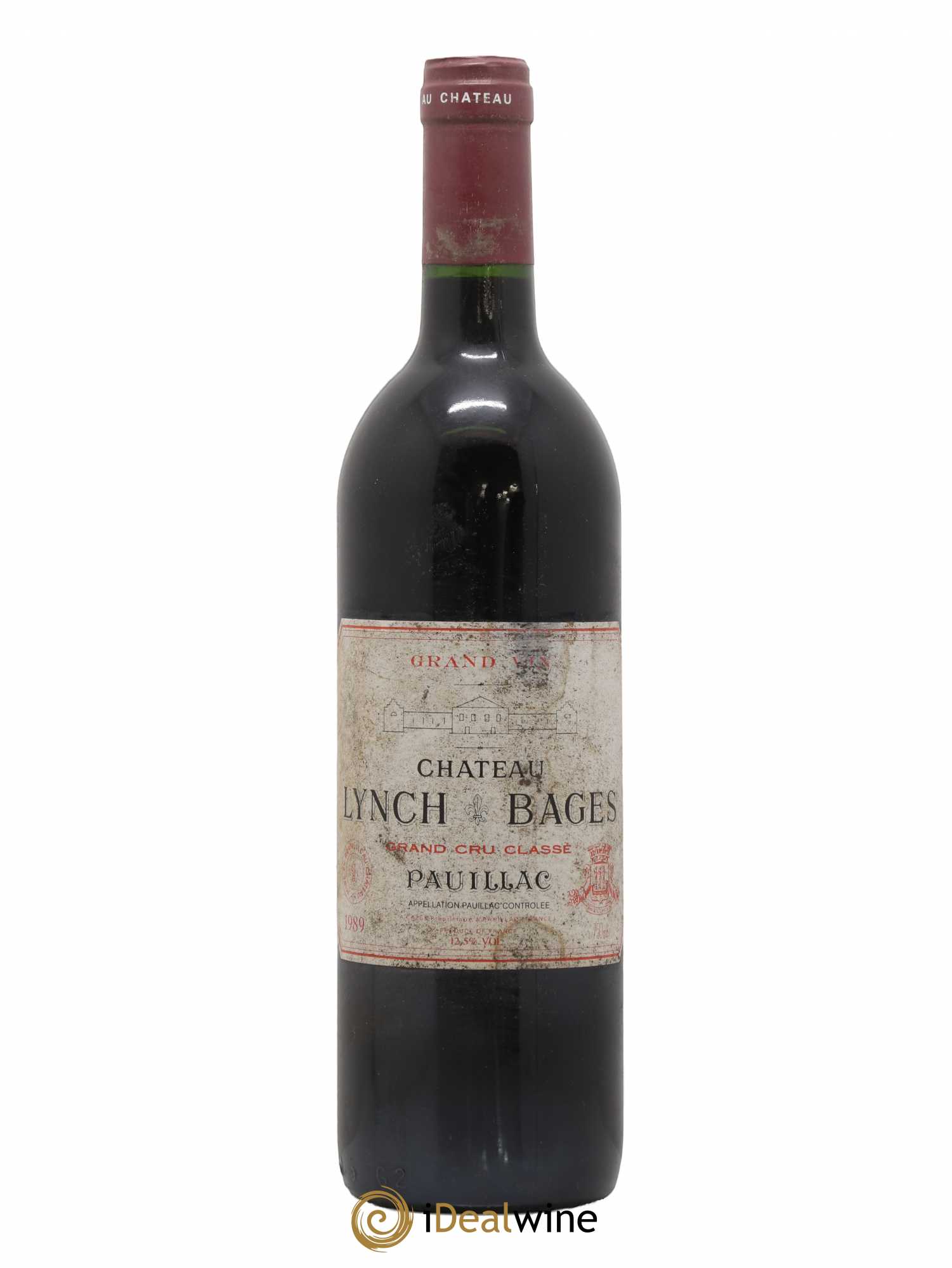 Château Lynch Bages 5ème Grand Cru Classé 1989 - Lot de 1 bouteille - 0