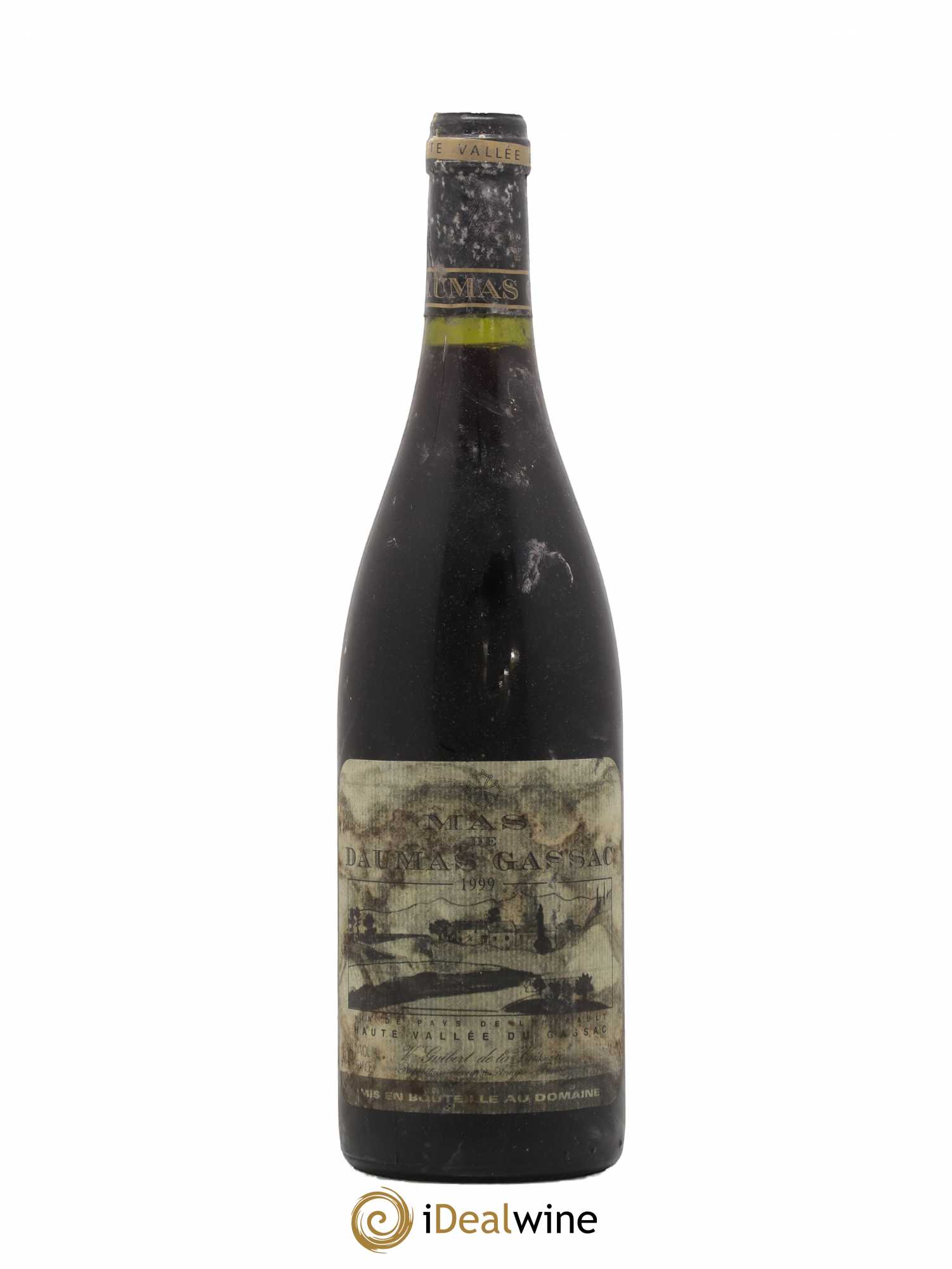 Saint-Guilhem-le-Désert - Cité d'Aniane Mas Daumas Gassac Famille Guibert de La Vaissière 1999 - Lot de 1 bouteille - 0