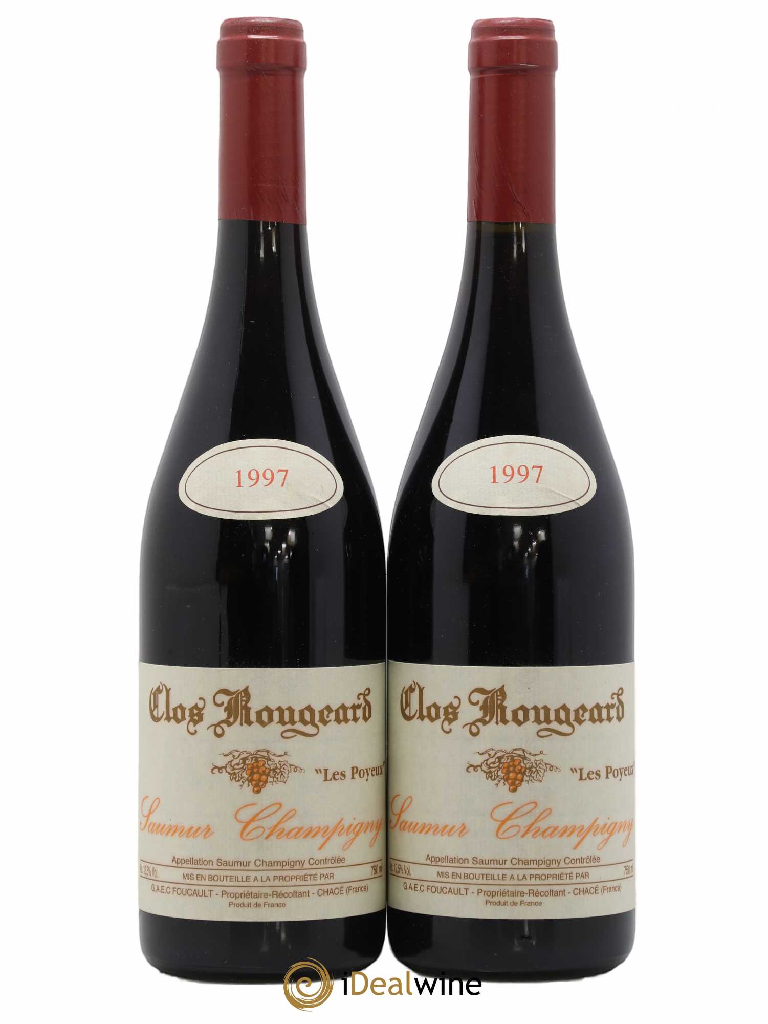 Saumur-Champigny Les Poyeux Clos Rougeard 1997 - Lot de 2 bouteilles - 0