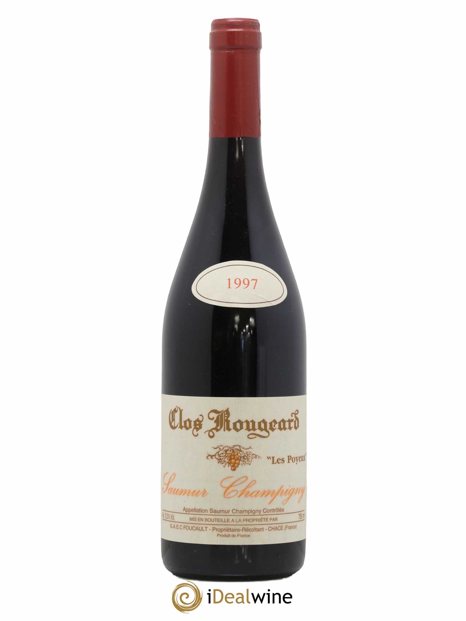 Saumur-Champigny Les Poyeux Clos Rougeard 1997 - Lot de 1 bouteille - 0