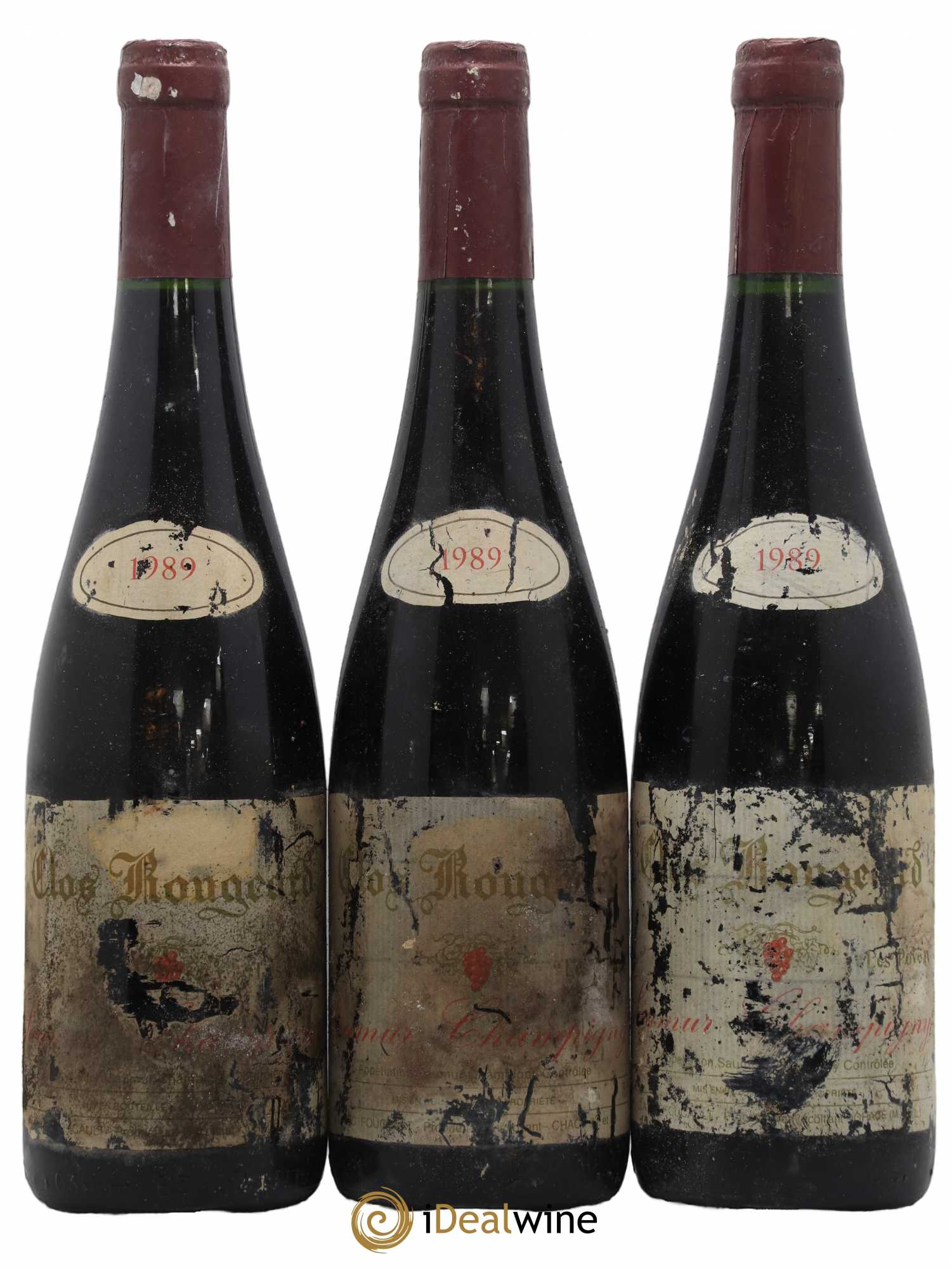 Saumur-Champigny Les Poyeux Clos Rougeard 1989 - Lot de 3 bouteilles - 0