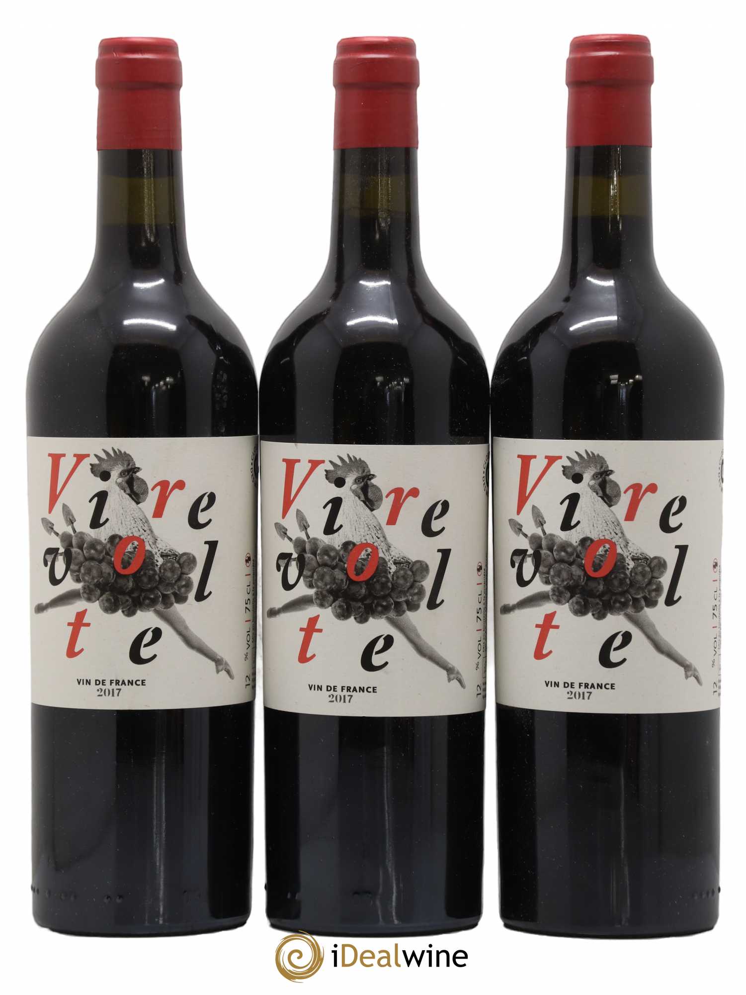Les Closeries des Moussis - Virevolte (sans prix de réserve) 2017 - Lot de 3 bouteilles - 0
