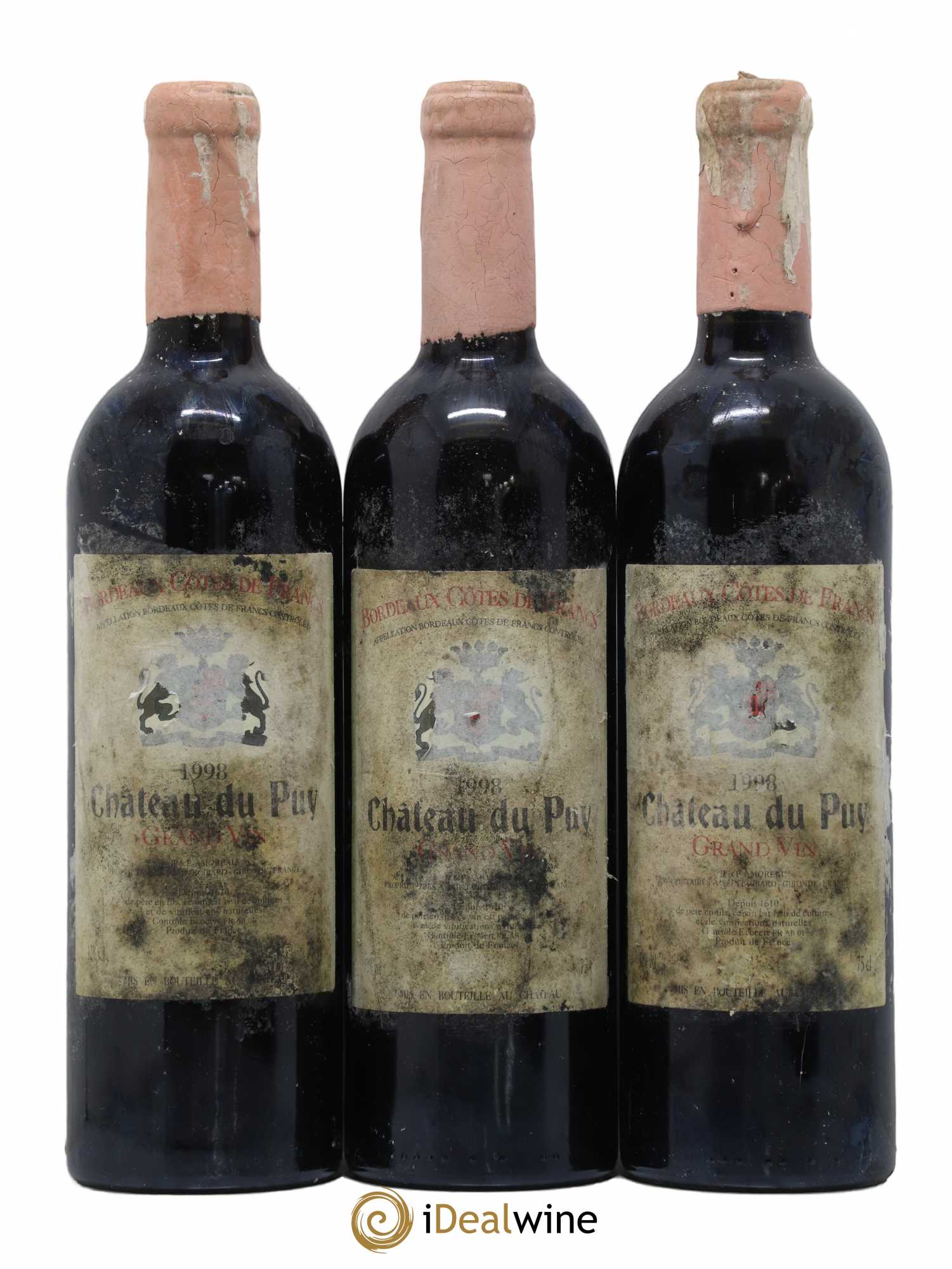 Château Le Puy 1998 - Lot de 6 bouteilles - 2