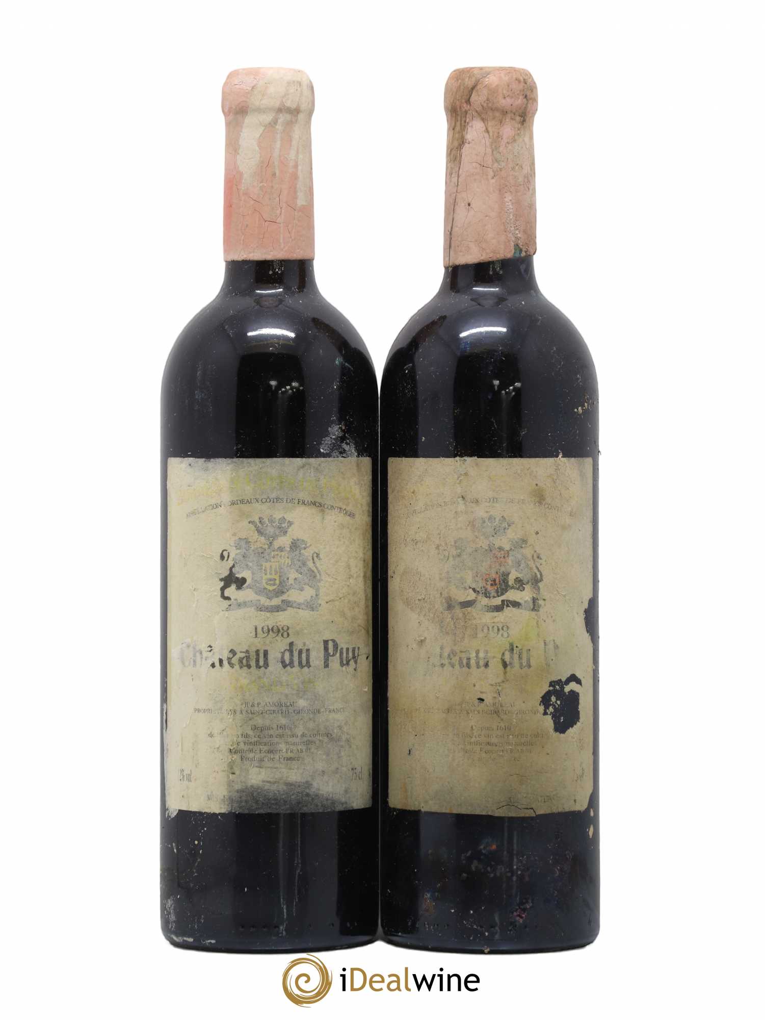 Château Le Puy 1998 - Lot de 2 bouteilles - 0