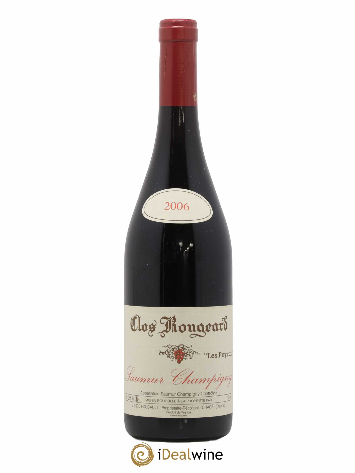 Saumur-Champigny Les Poyeux Clos Rougeard 2006 - Lot de 1 bouteille - 0