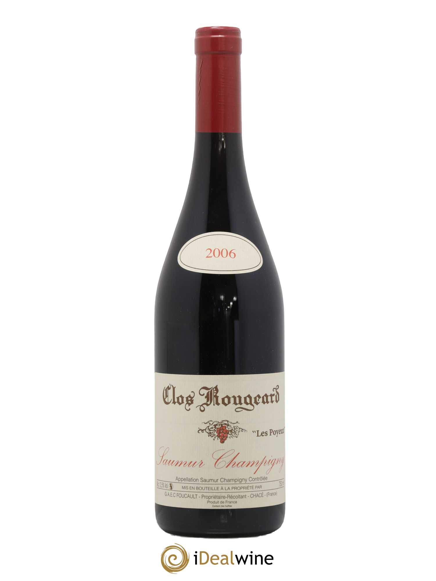 Saumur-Champigny Les Poyeux Clos Rougeard 2006 - Lot de 1 bouteille - 0