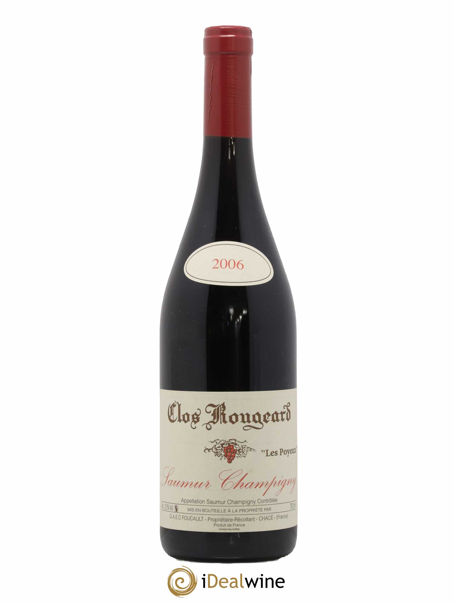 Saumur-Champigny Les Poyeux Clos Rougeard 2006 - Lot de 1 bouteille - 0