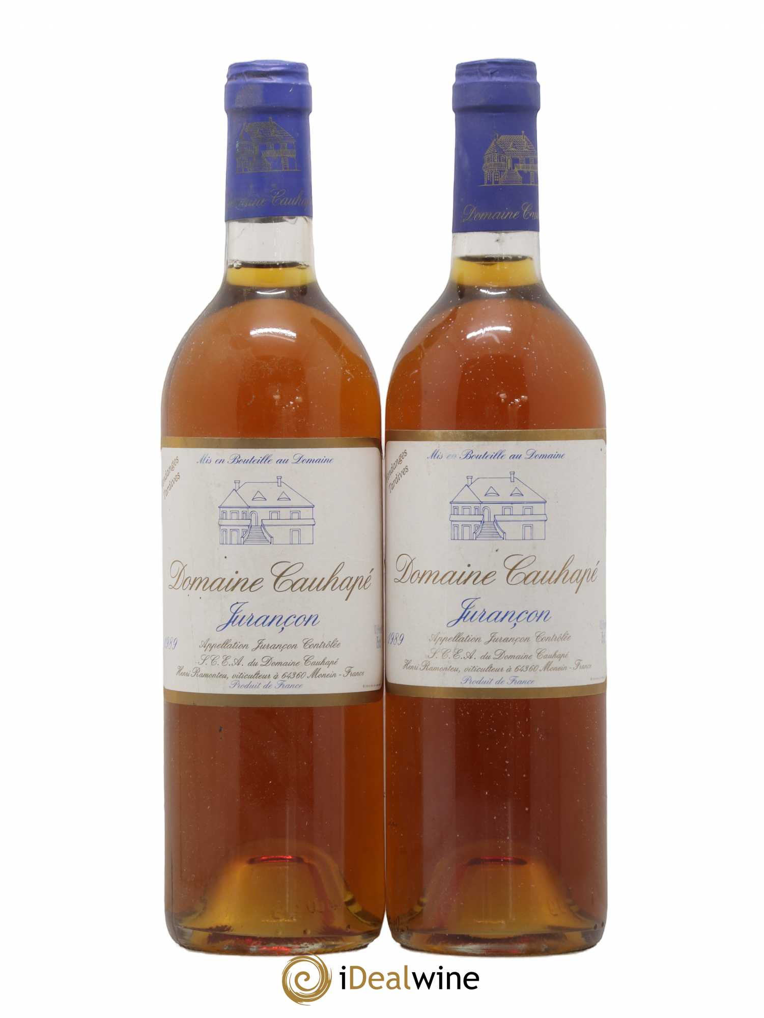 Jurançon Vendanges tardives Domaine de Cauhapé 1989 - Posten von 2 Flaschen - 0