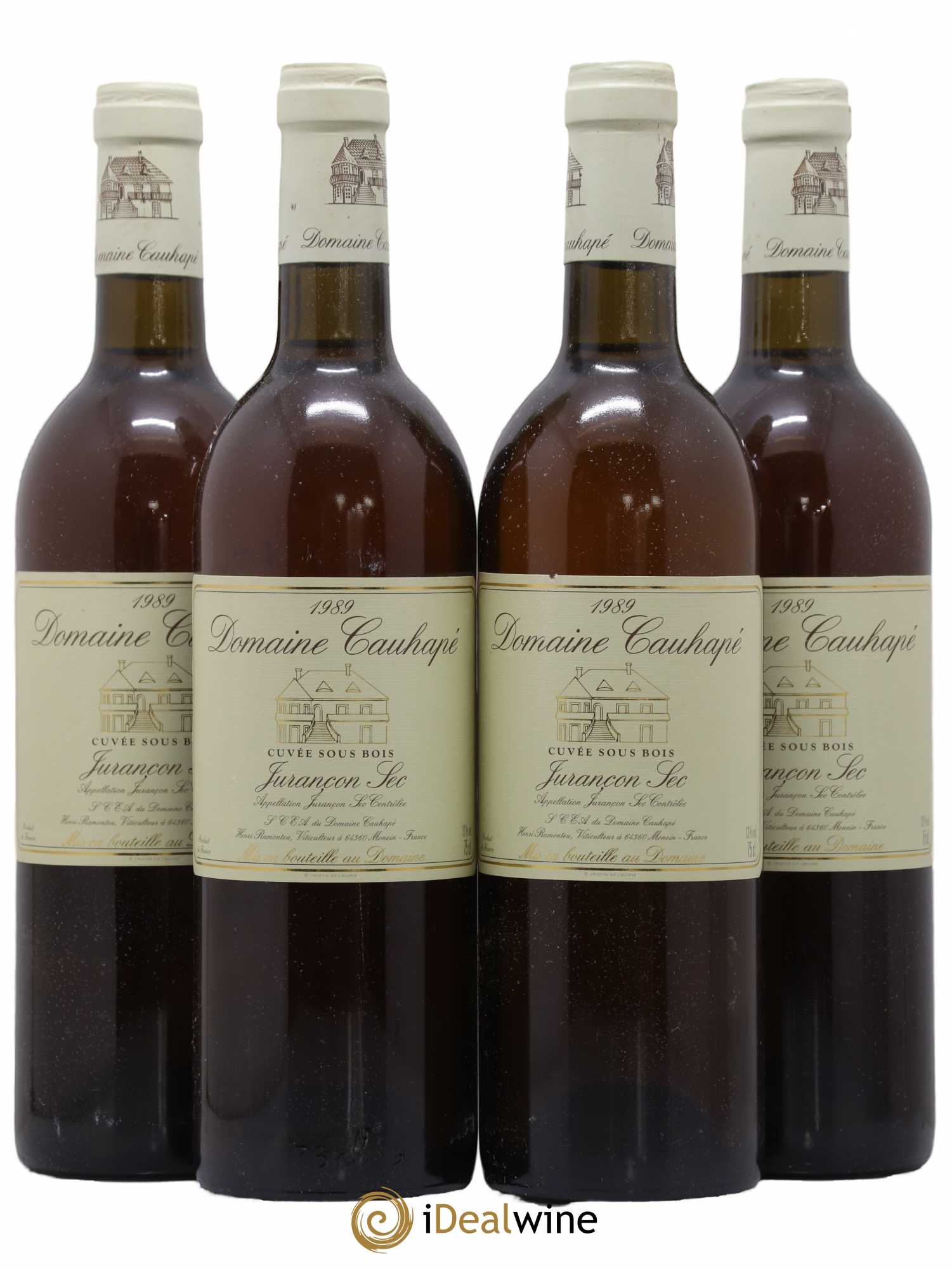 Jurançon Sous Bois Domaine Cauhapé 1989 - Posten von 4 Flaschen - 0