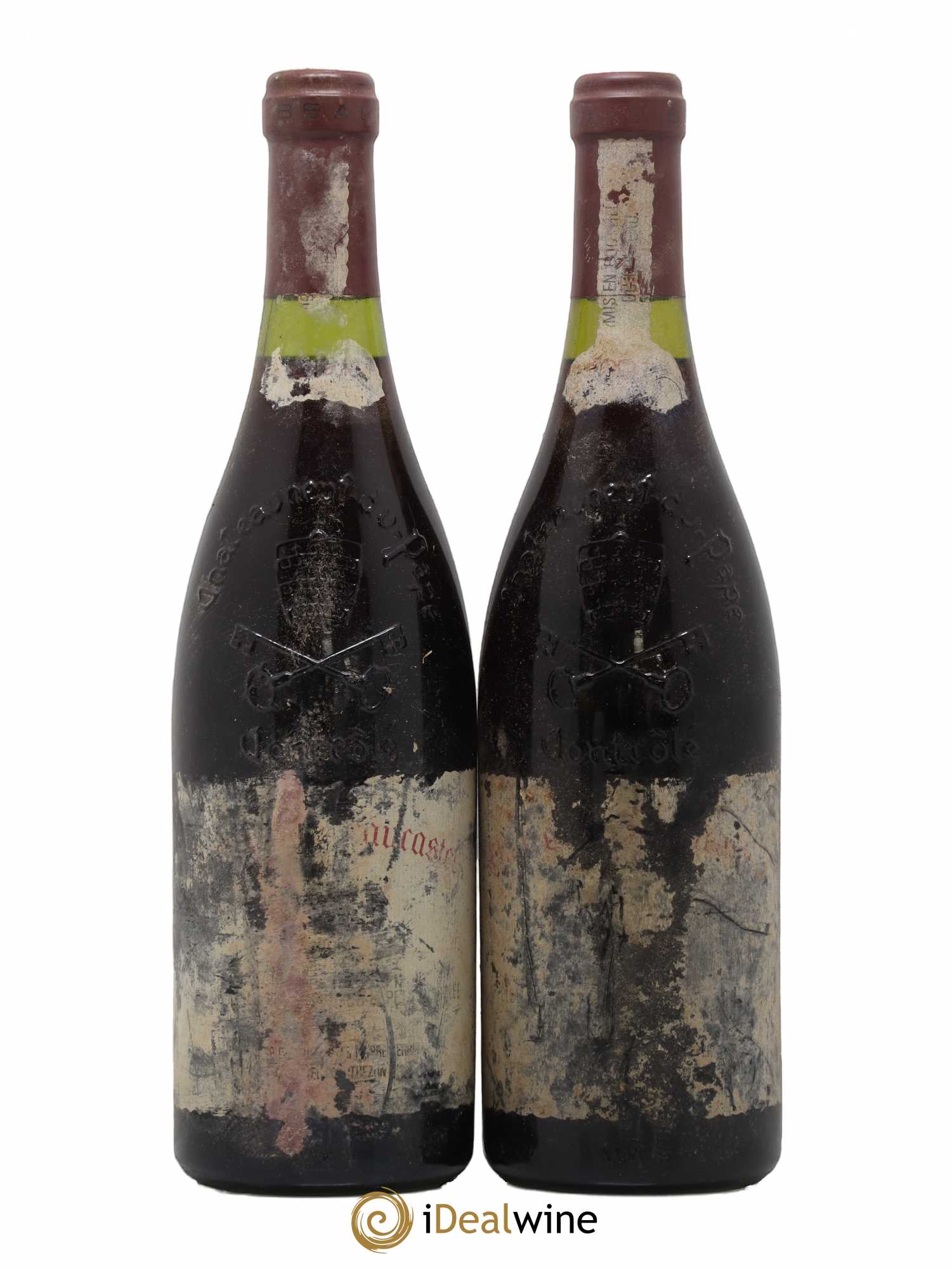 Châteauneuf-du-Pape Château de Beaucastel Famille Perrin 1991 - Lot de 2 bouteilles - 0