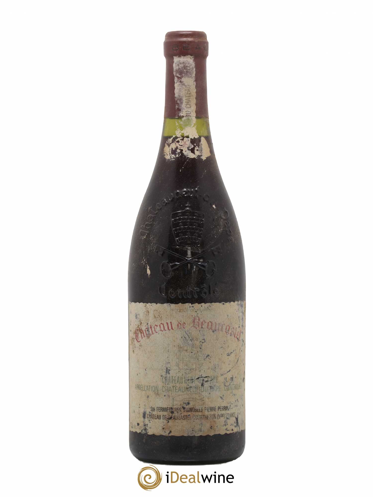 Châteauneuf-du-Pape Château de Beaucastel Famille Perrin 1991 - Lot de 1 bouteille - 0
