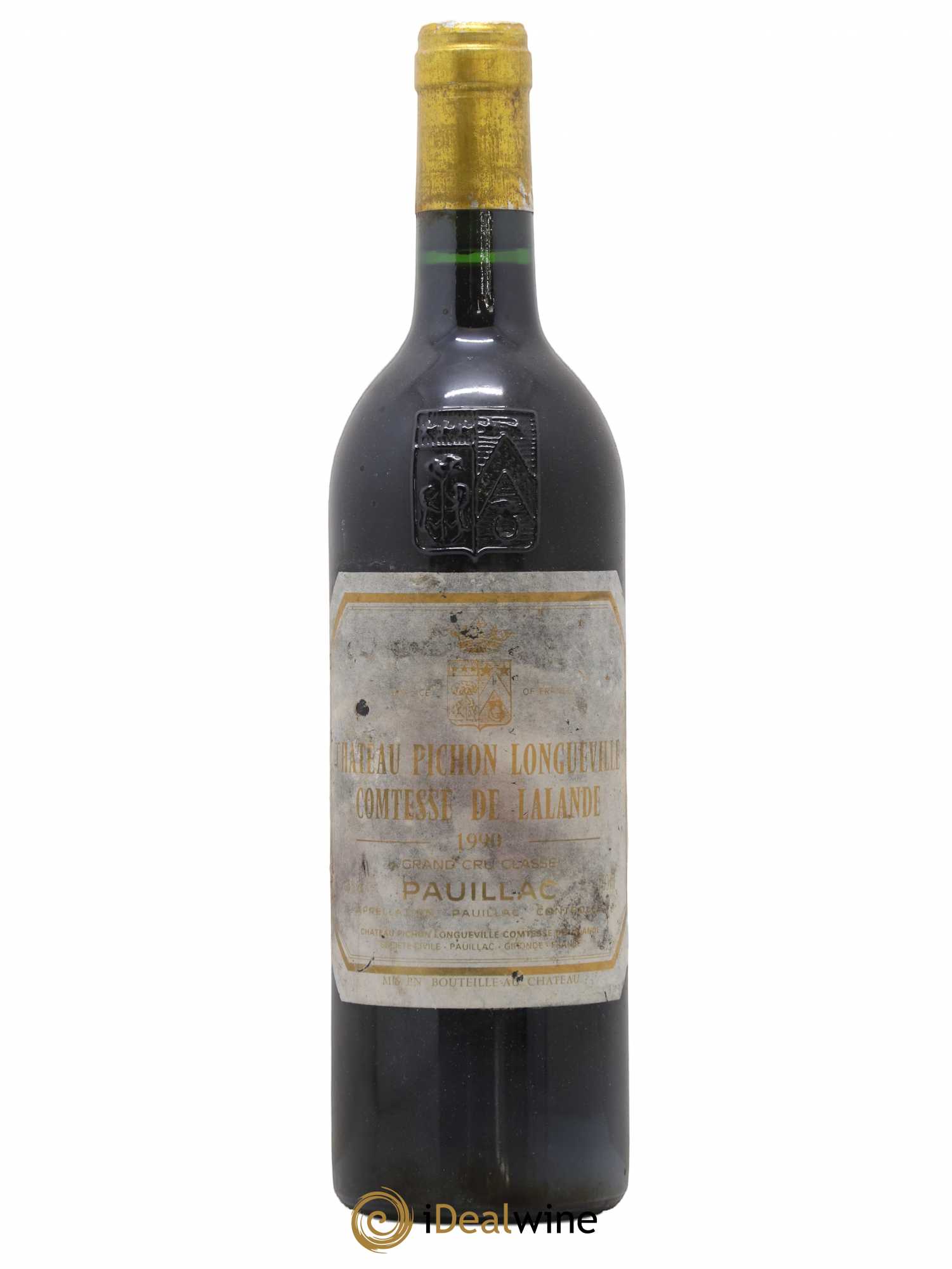 Château Pichon Longueville Comtesse de Lalande 2ème Grand Cru Classé 1990 - Lot de 1 bouteille - 0