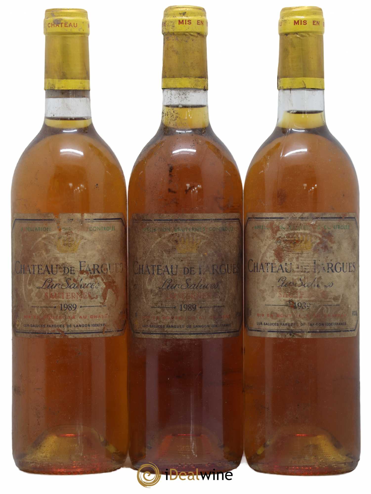 Château de Fargues 1989 - Lotto di 6 bottiglie - 1