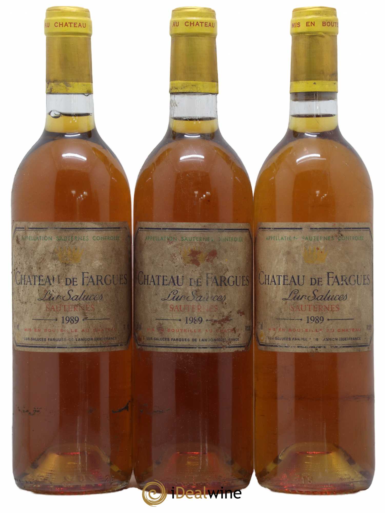 Château de Fargues 1989 - Lotto di 6 bottiglie - 2