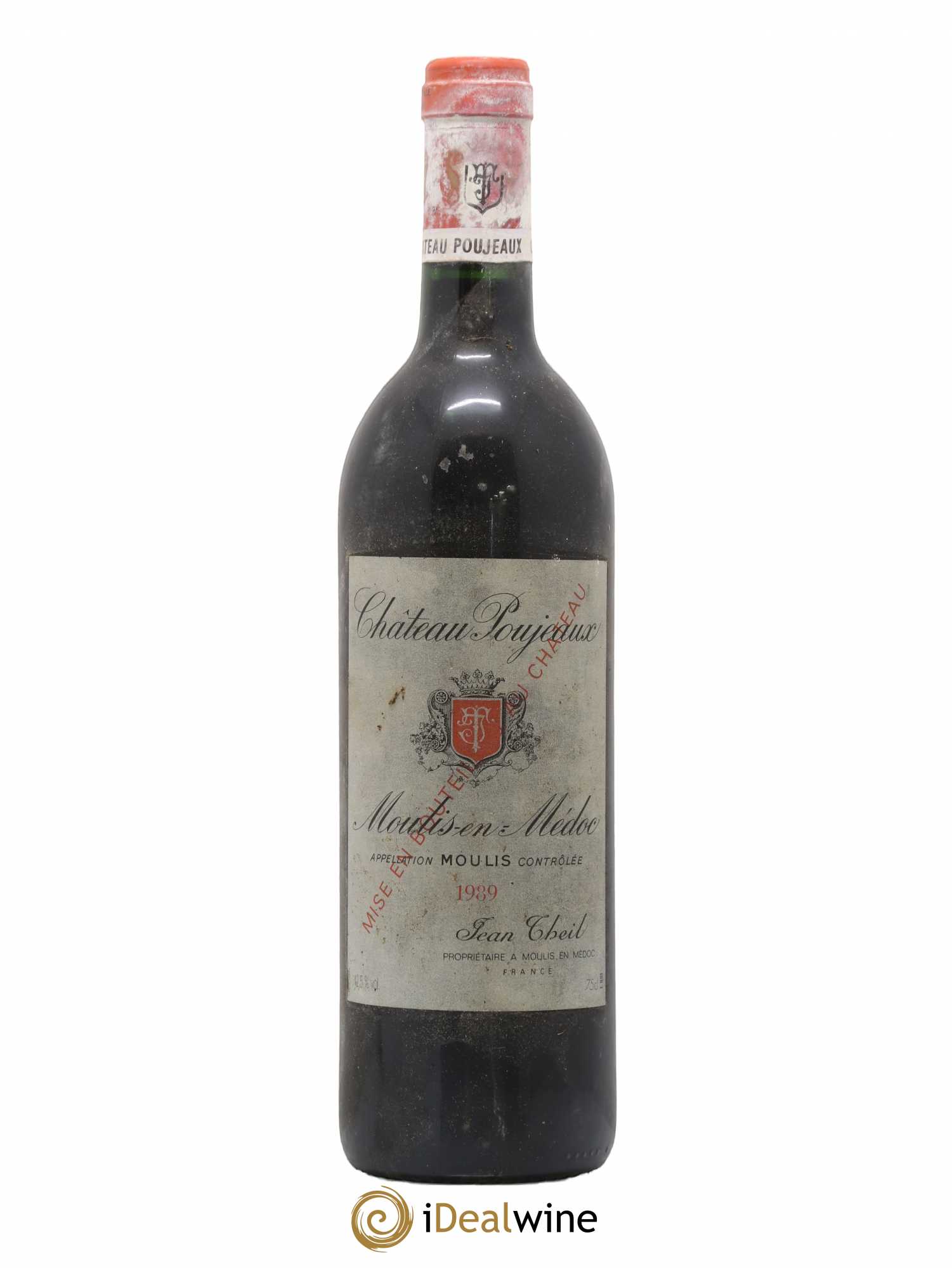 Château Poujeaux 1989 - Lot de 1 bouteille - 0