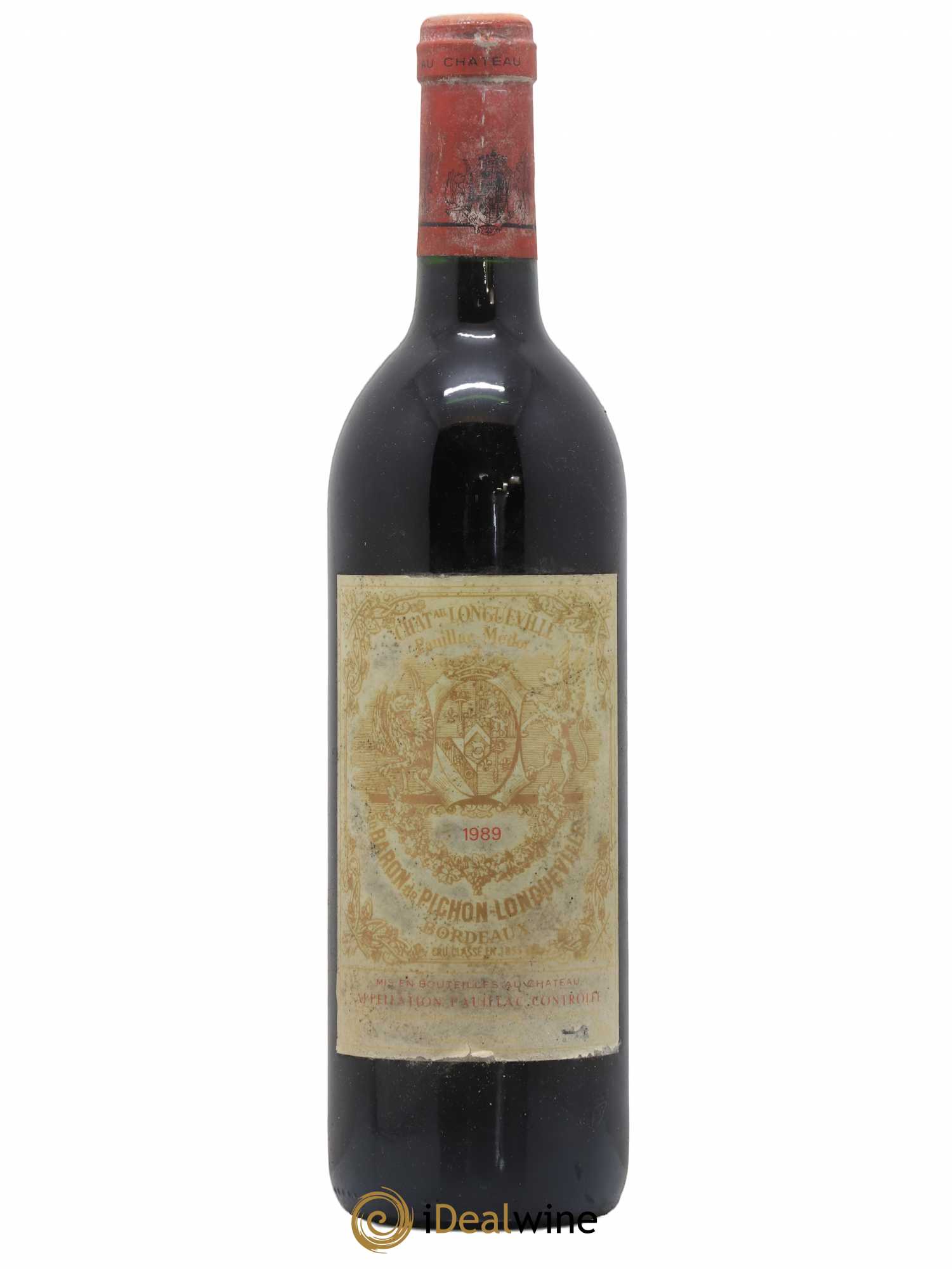 Pichon Longueville Baron 2ème Grand Cru Classé 1989 - Lot de 1 bouteille - 0