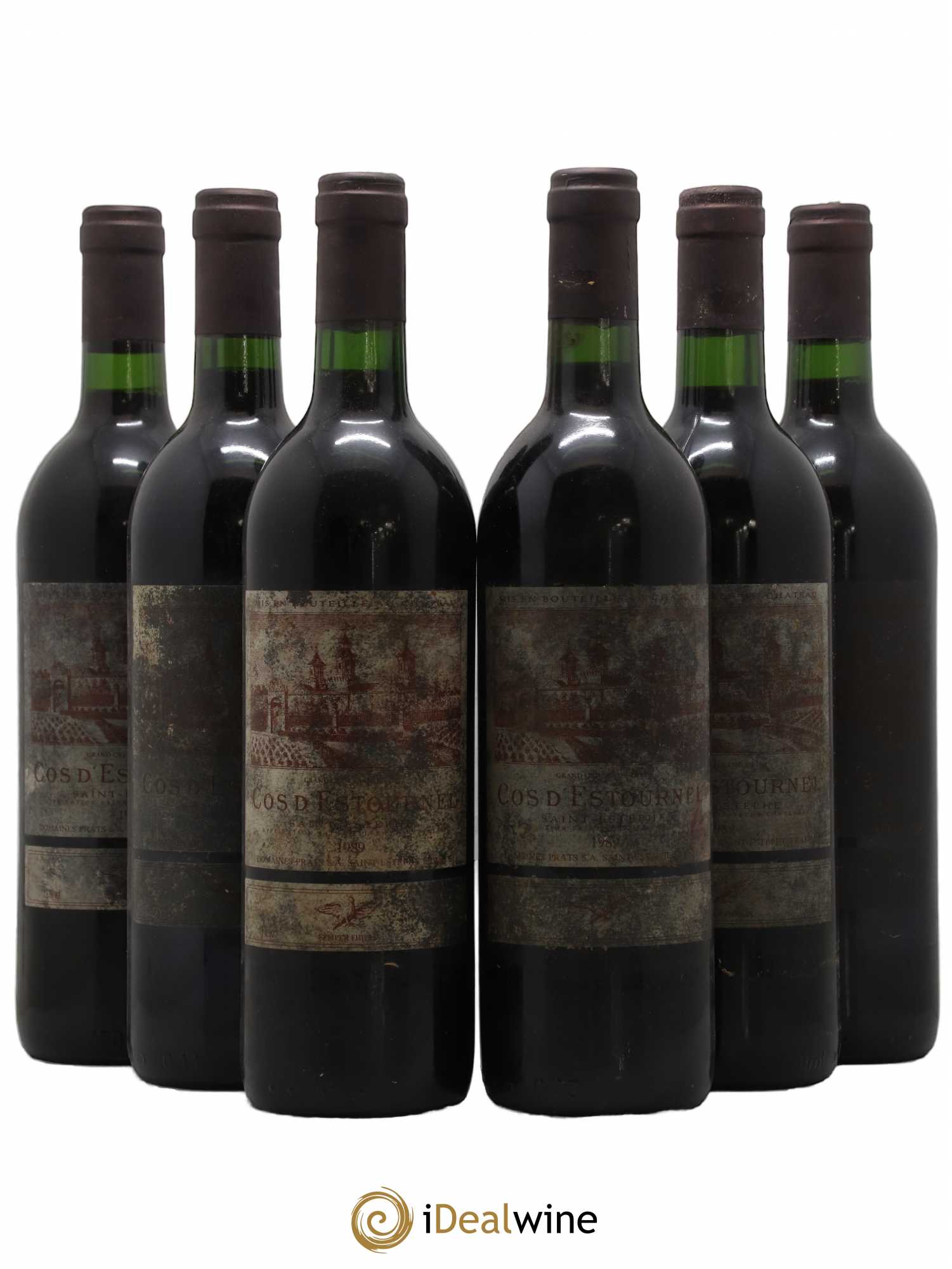 Cos d'Estournel 2ème Grand Cru Classé 1989 - Lot de 6 bouteilles - 0