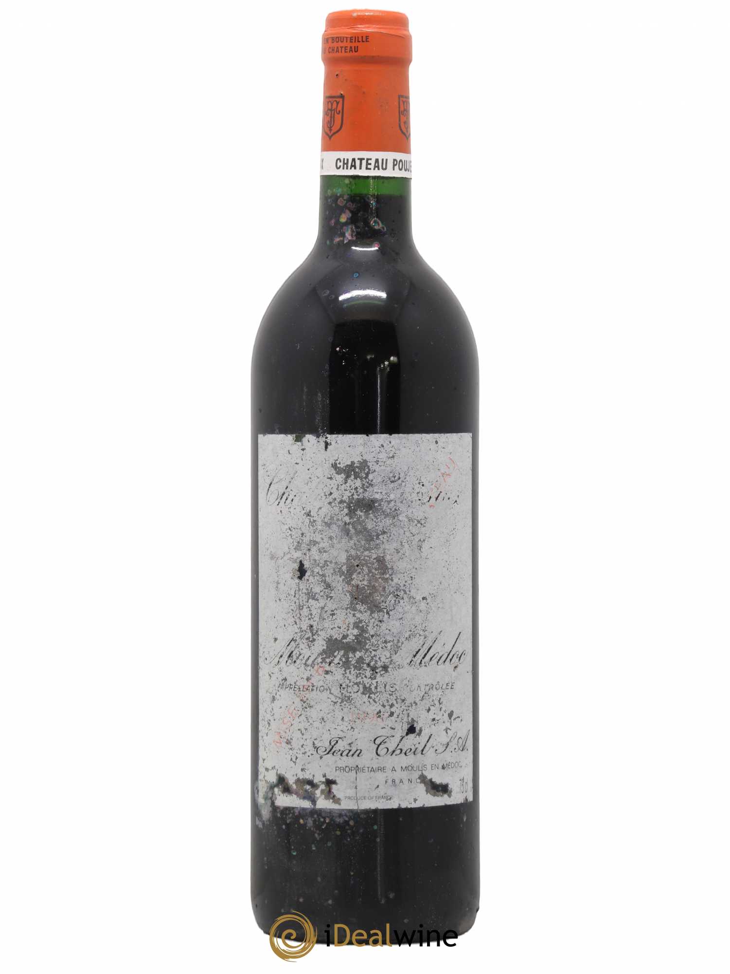 Château Poujeaux 1996 - Lot de 1 bouteille - 0