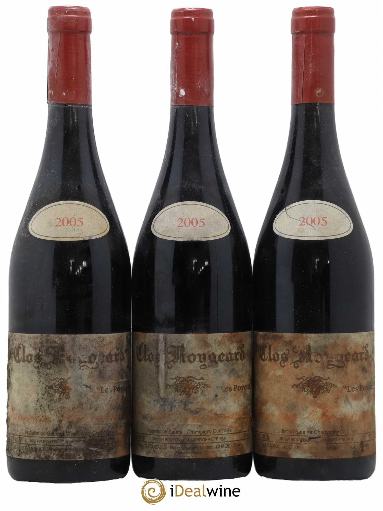 Saumur-Champigny Les Poyeux Clos Rougeard 2005 - Lot de 3 bouteilles - 0