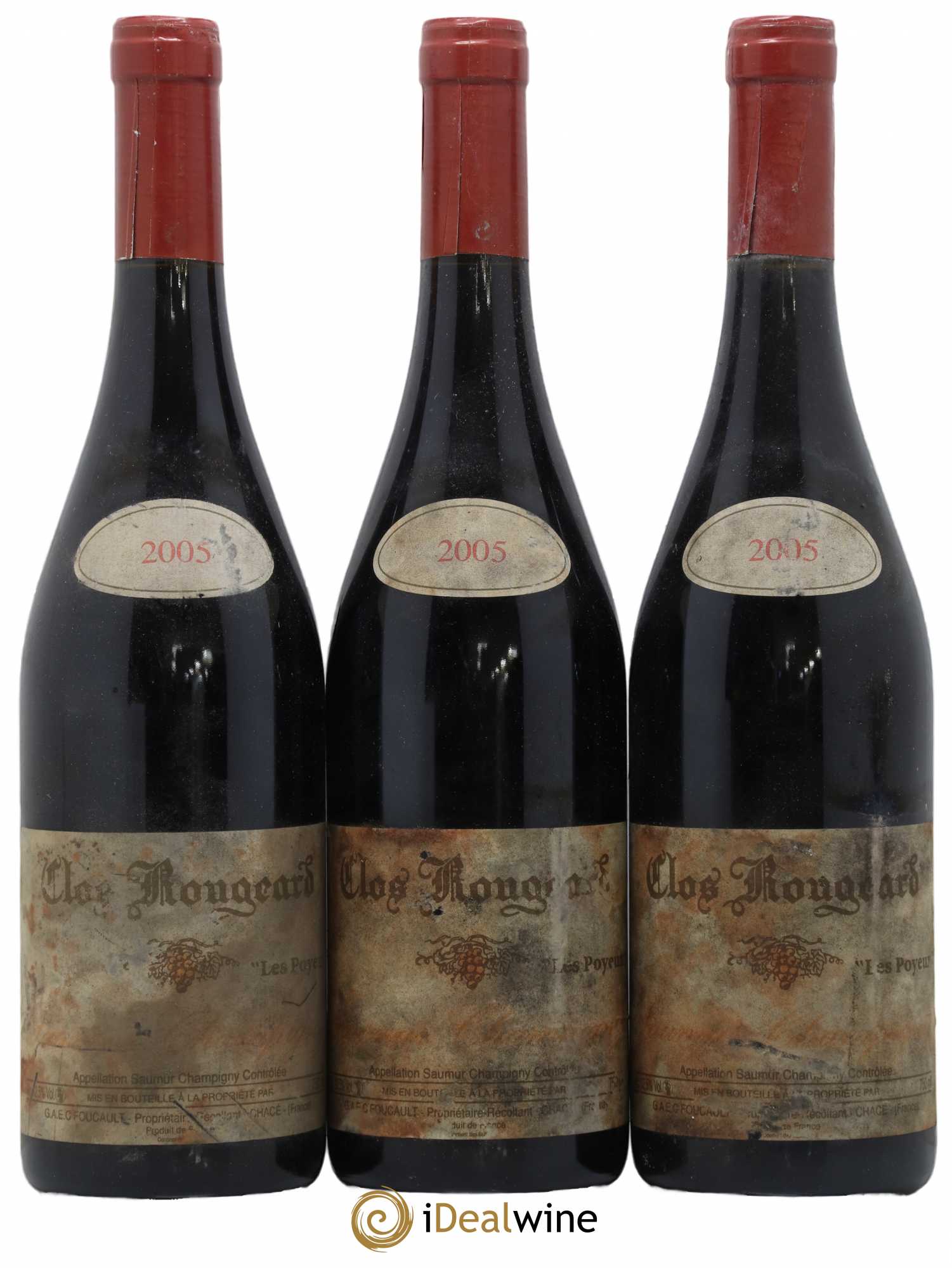 Saumur-Champigny Les Poyeux Clos Rougeard 2005 - Lot de 3 bouteilles - 0